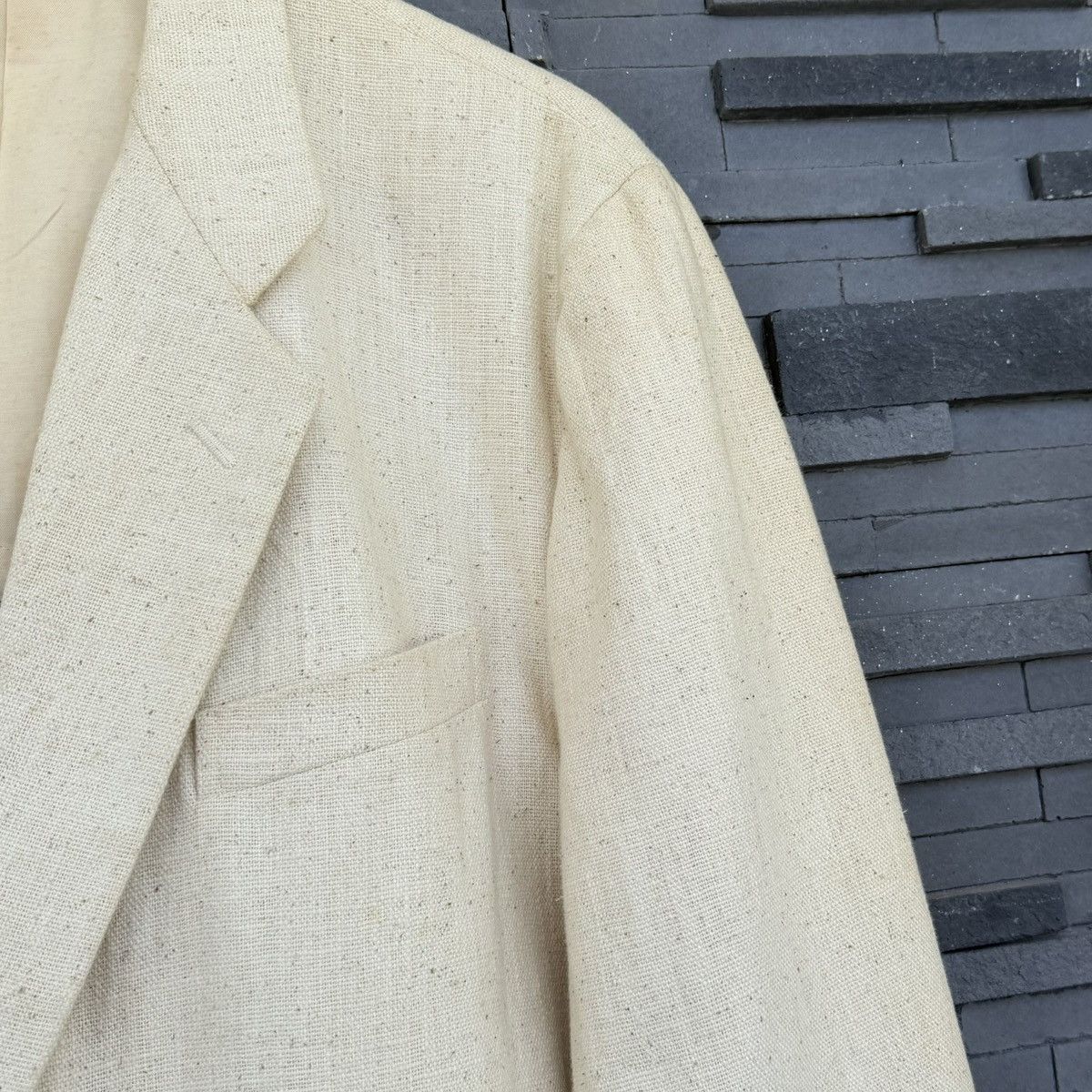 Comme des Garcons Homme Plus AD1990 Vintage Comme des Garçons Homme Plus Canvas Blazer Size US M / EU 48-50 / 2 - 4 Thumbnail