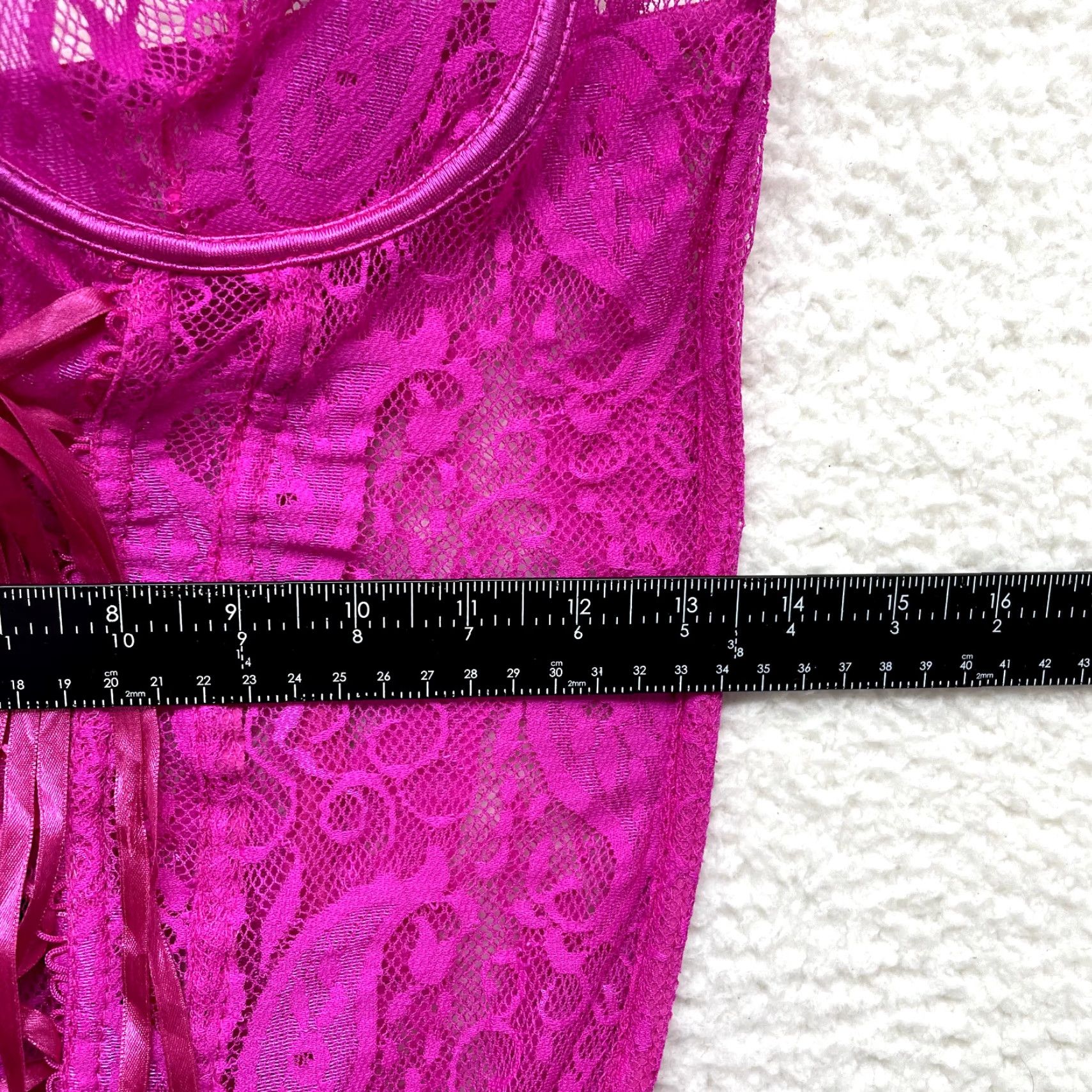 Pinko VINTAGE Corset Top Womens L Pink Y2K Bustier Boned Lace-Up Edwardian Sexy Size L / US 10 / IT 46 - 7 Thumbnail