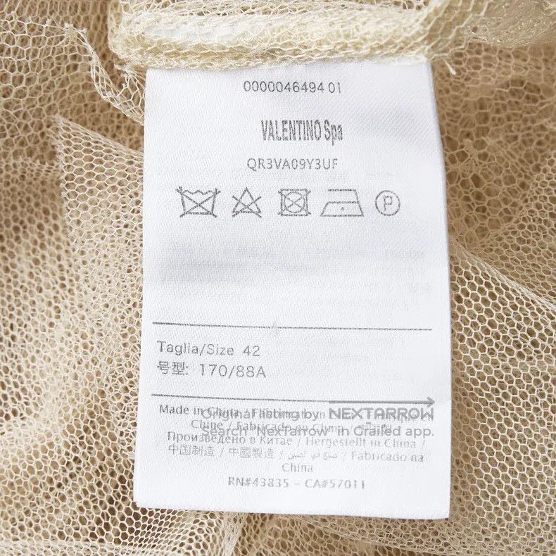 Valentino Valentino Women's mesh sleeveless dress Size M / US 6-8 / IT 42-44 - 7 Thumbnail