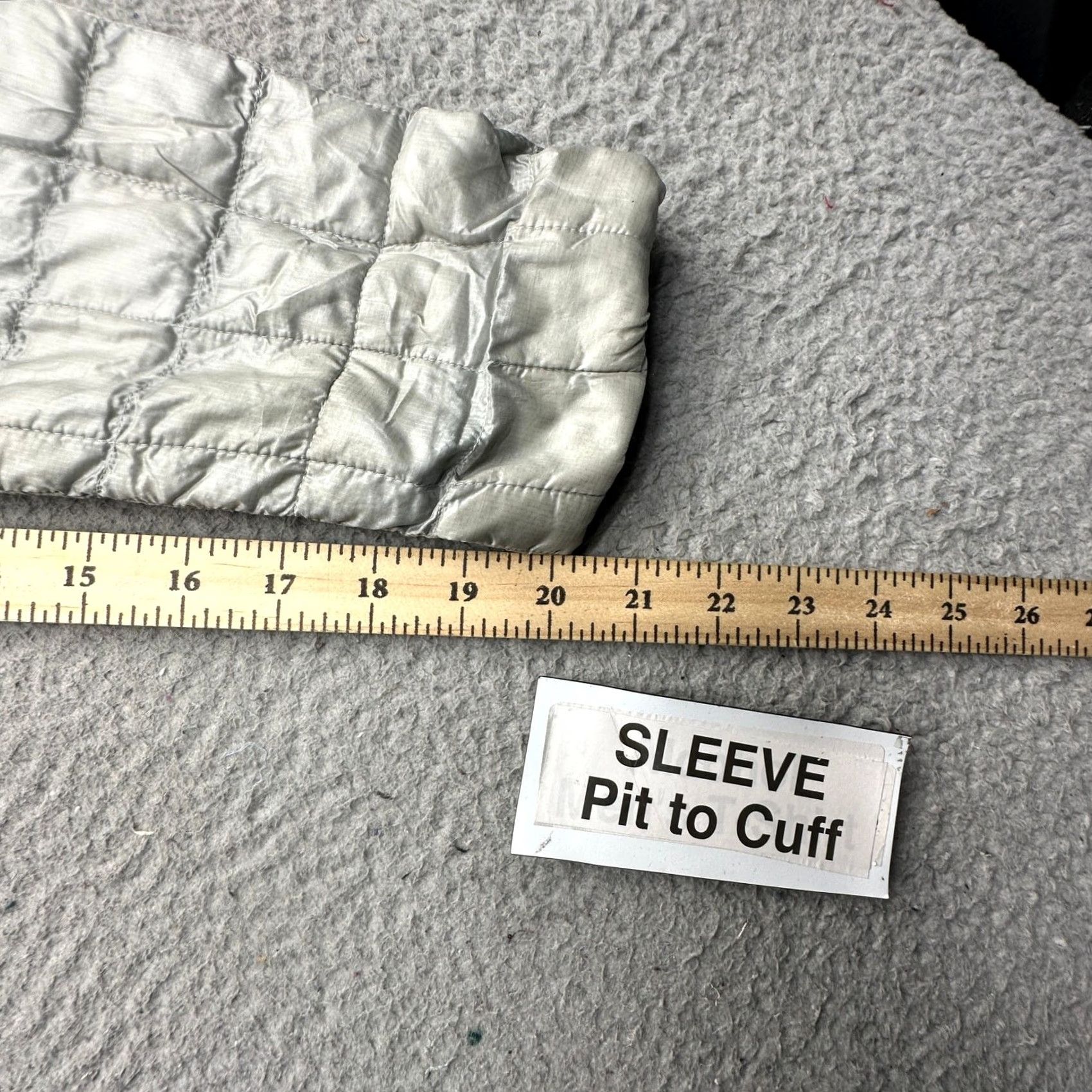 The North Face The North Face Thermoball Nano Puffer Jacket Womens S Gray Full Zip Pockets TN95 TB95 Size S / US 4 / IT 40 - 5 Thumbnail