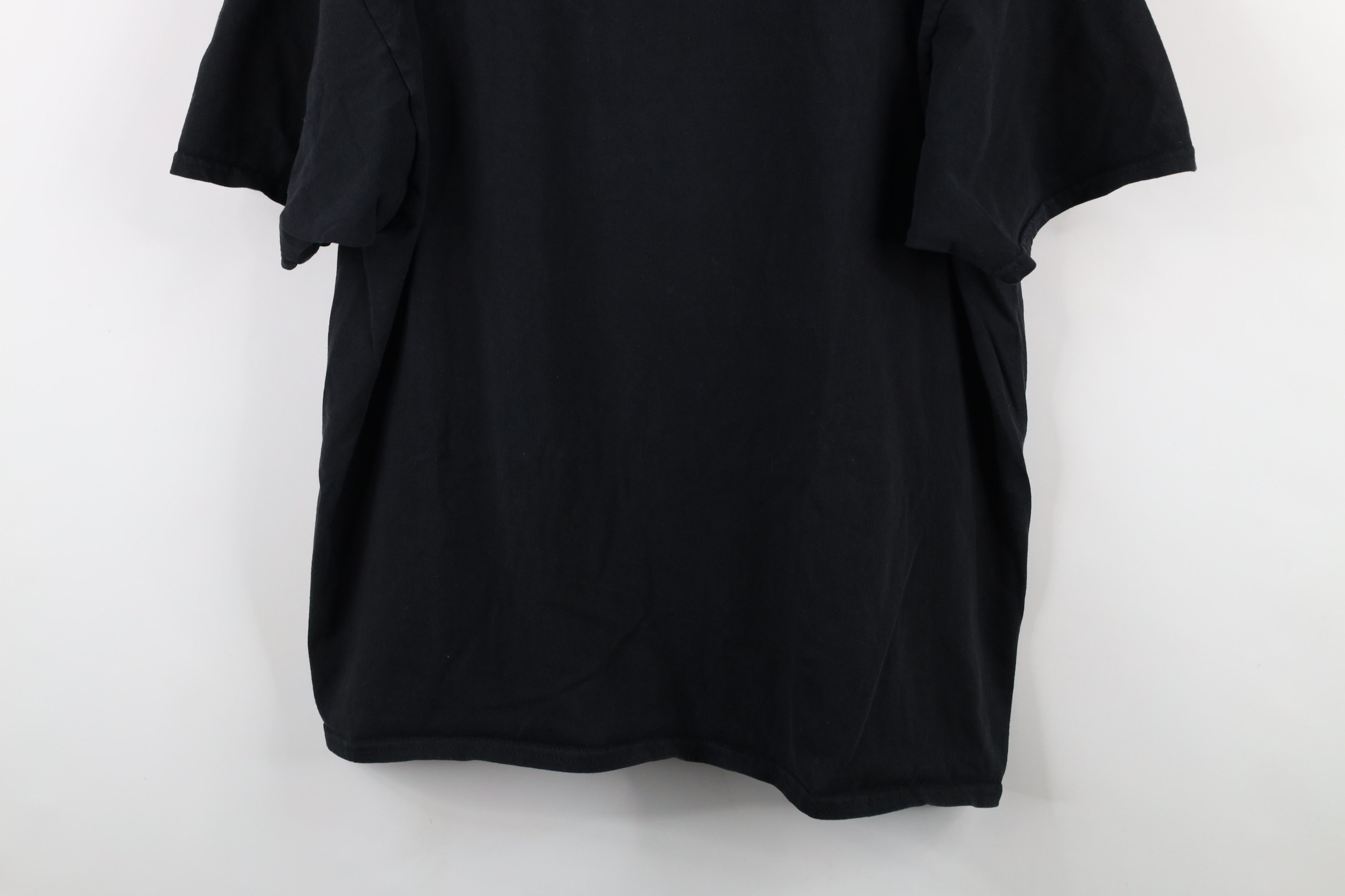 Vintage Vintage 90s Streetwear Short Sleeve T-Shirt Black Cotton Size US XXL / EU 58 / 5 - 3 Thumbnail