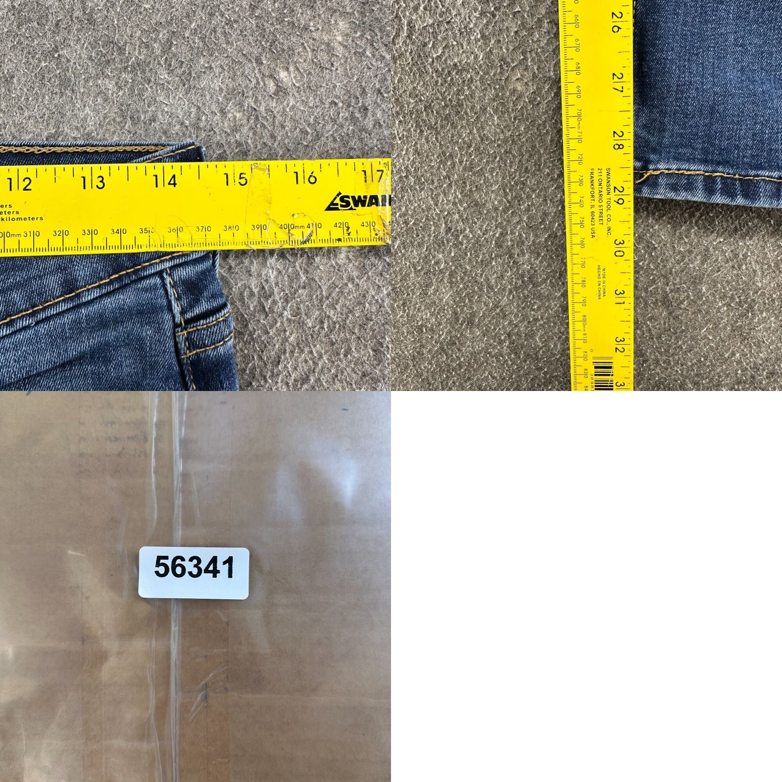 Levi's Levi's 511 Jeans Mens 29x30 Blue Skinny Mid Wash 5-Pocket Denim Cotton Stretch Size US 29 - 8 Thumbnail