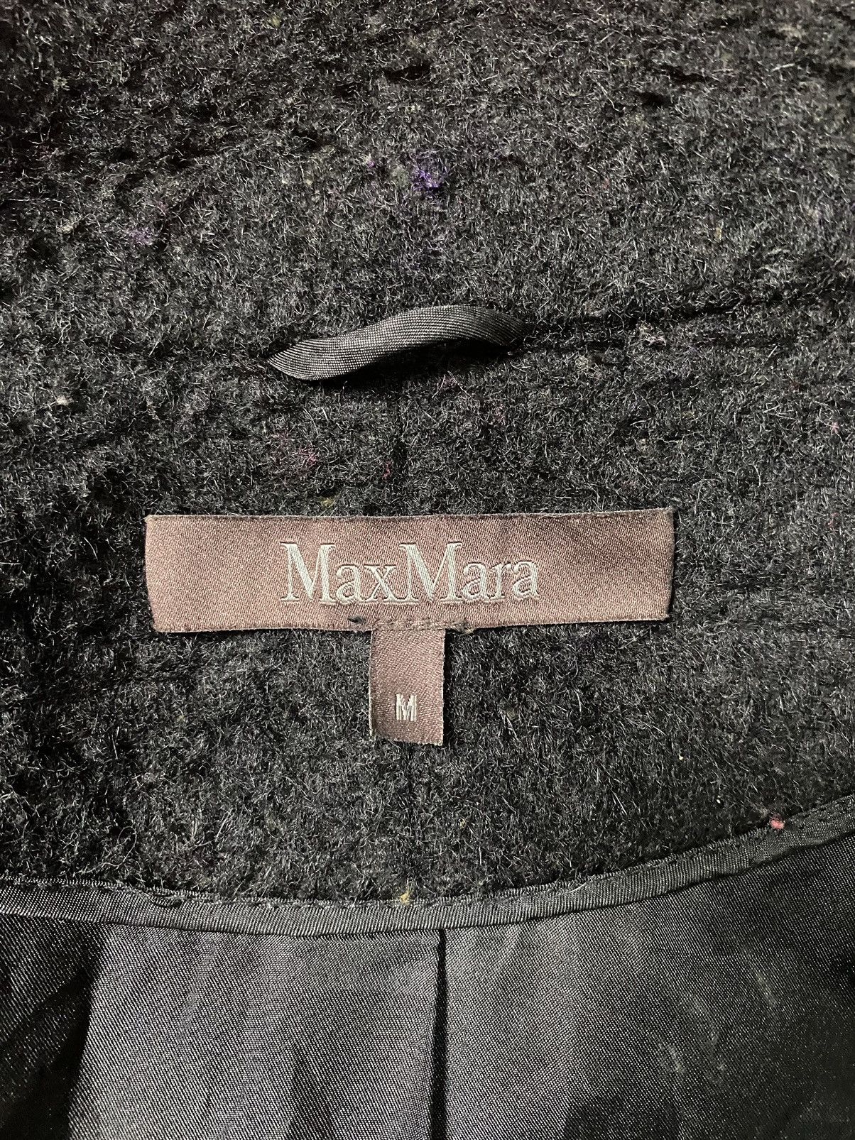 Designer × Max Mara Max Mara Wool Long Jacket Size M / US 6-8 / IT 42-44 - 9 Thumbnail