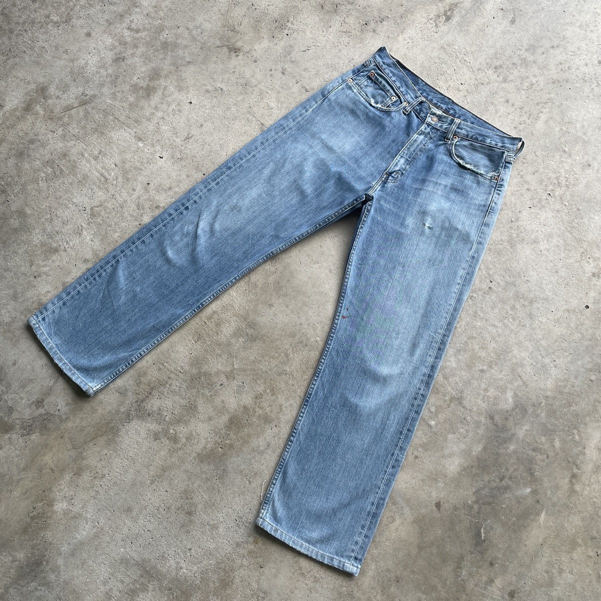 Levi's Vintage Clothing Vintage Levi’s 512 Faded Denim Jeans Pants W31x30 Size US 31 - 2 Thumbnail