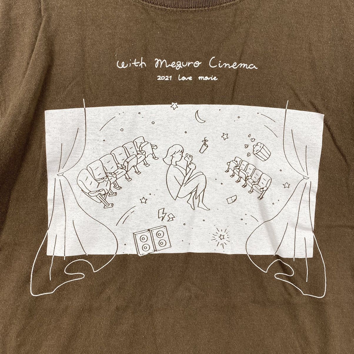 Other WITH MEGURO CINEMA 2021 Love Movie Illustration Design Size US S / EU 44-46 / 1 - 3 Thumbnail
