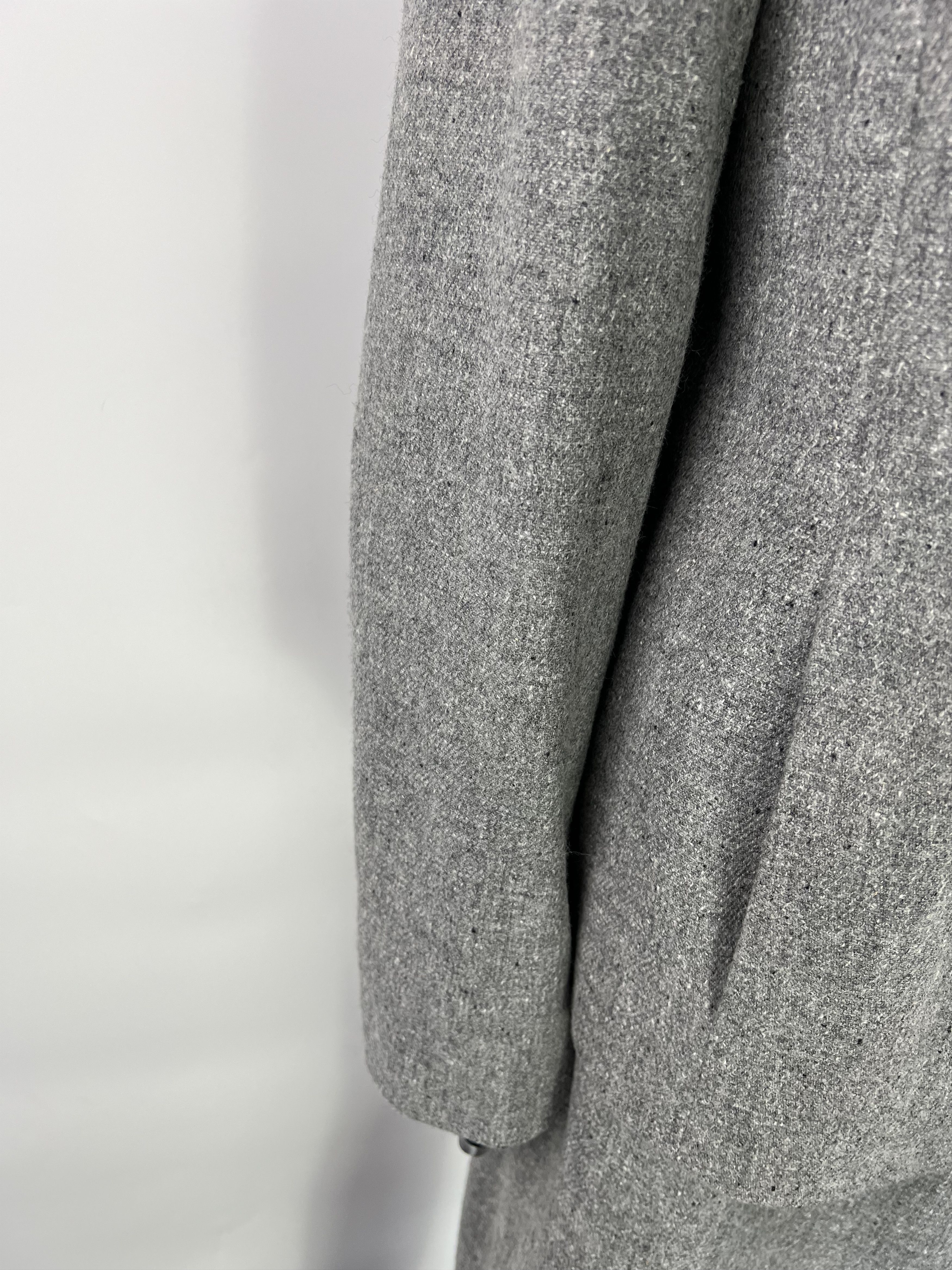 Marella Marella Vintage Gray Wool Suit Skirt Size IT44 US10 D38 GB12 Size M / US 6-8 / IT 42-44 - 5 Thumbnail