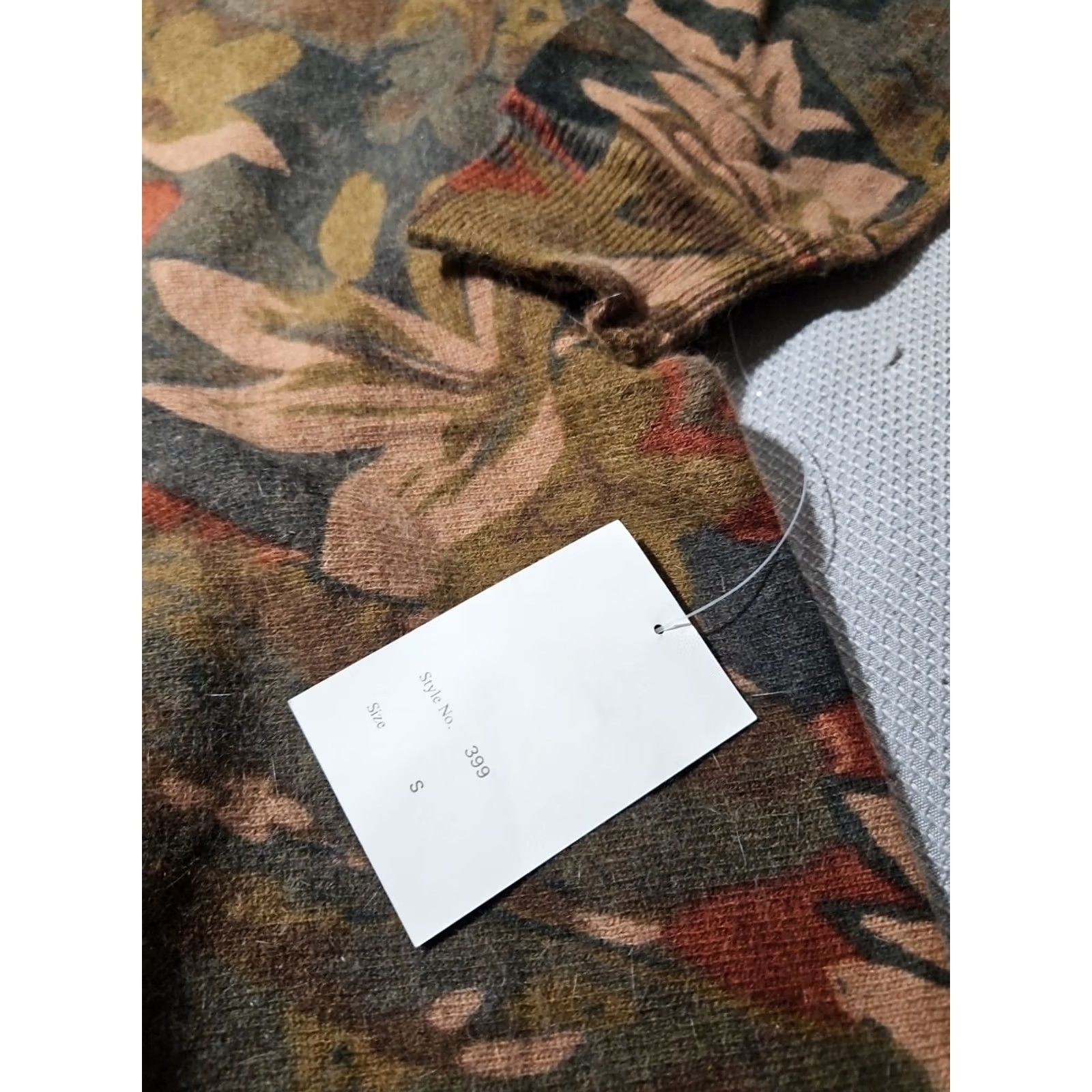 Vintage VINTAGE Susann d Shirt Womens S Vtg Sweater Lambswool Angora Hair Floral Luxury Soft Nwt Size S / US 4 / IT 40 - 6 Thumbnail
