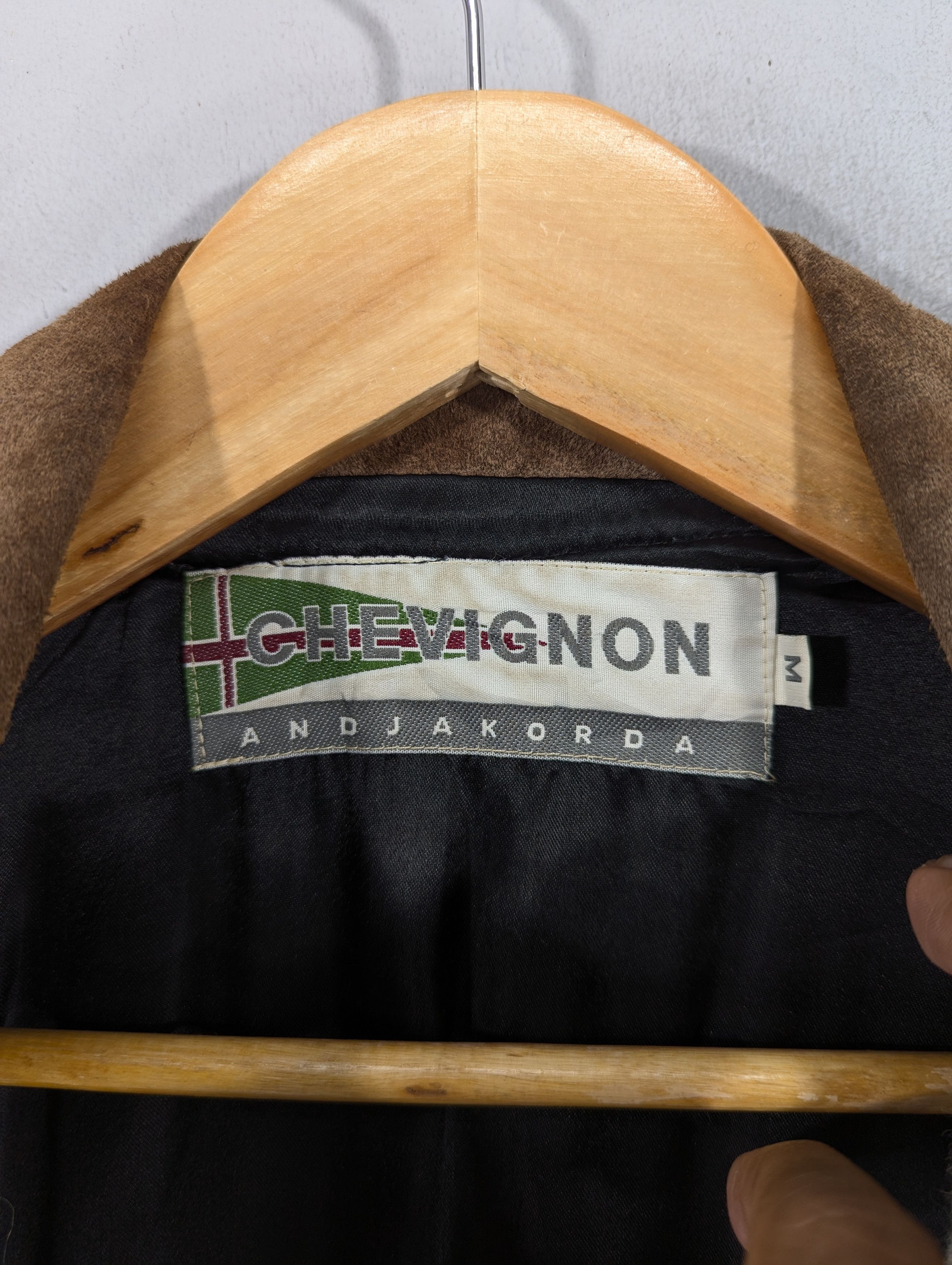 Chevignon Vintage Chevignon Andjakorda Wool Zipper Jacket Size US M / EU 48-50 / 2 - 9 Thumbnail
