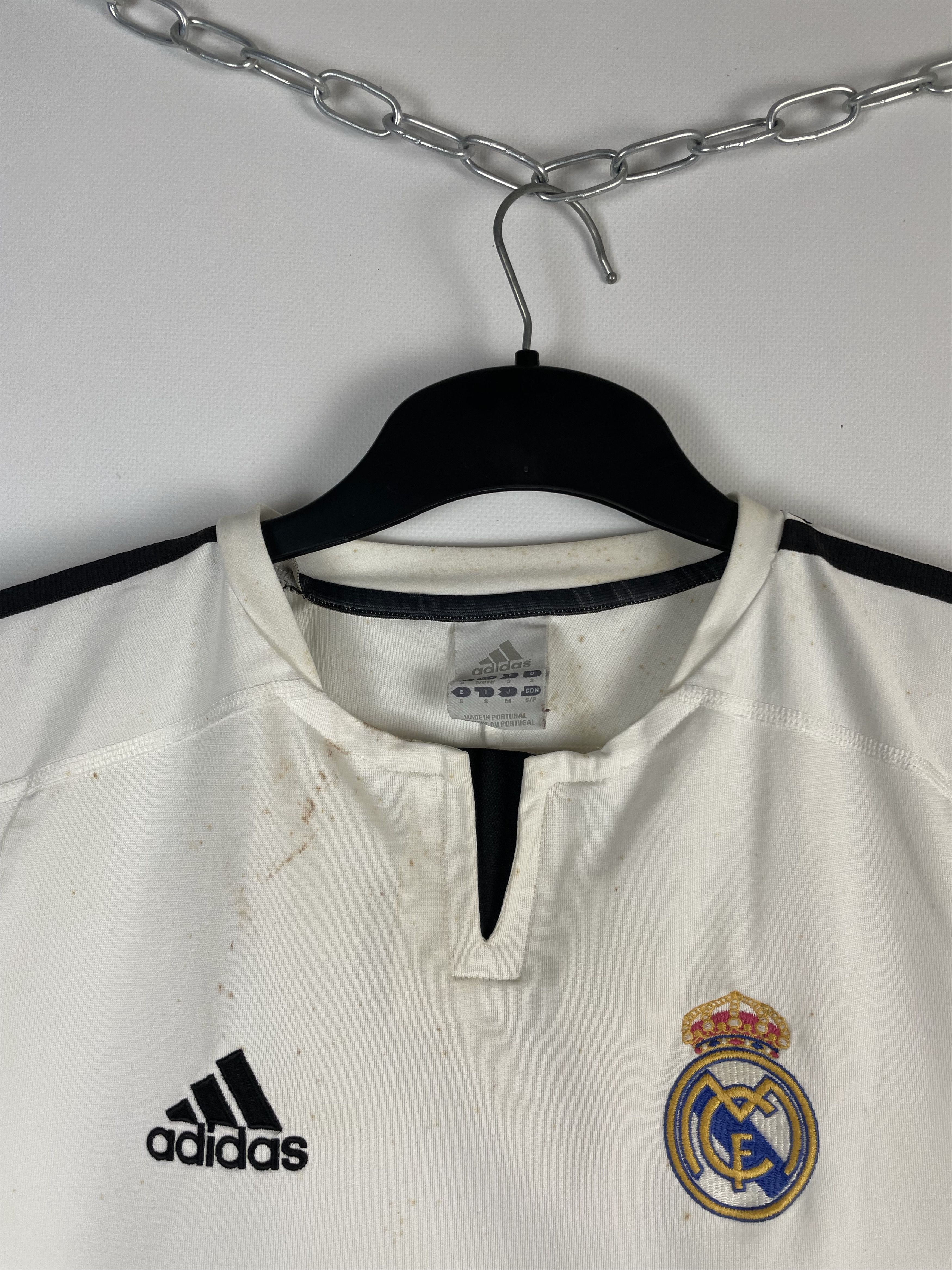 Adidas × Vintage Adidas Real Madrid 2003-2004 home jersey Size US S / EU 44-46 / 1 - 4 Thumbnail