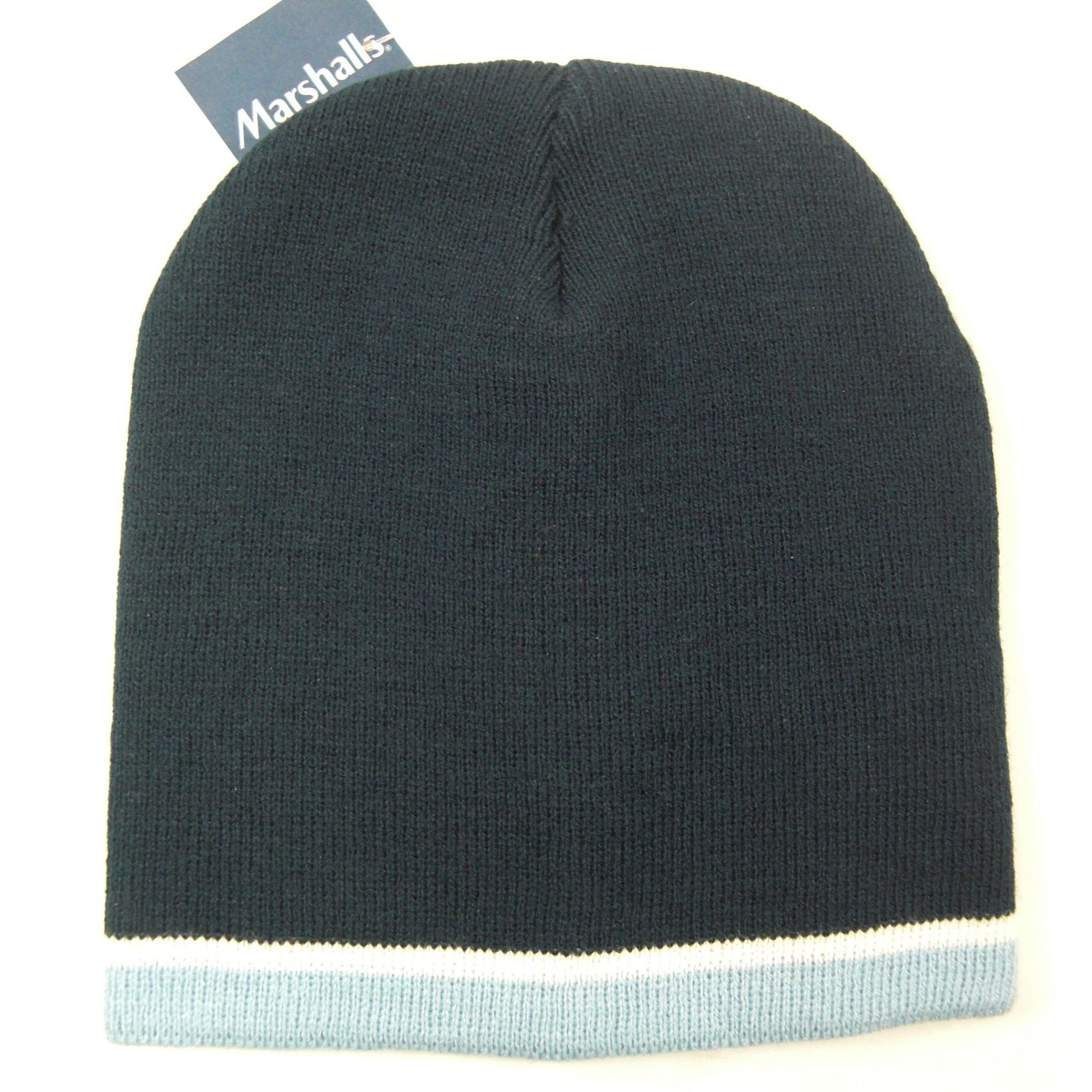 Other Beanie for Men Women Blue Thick Knitted Unisex Winter Hat Be Size ONE SIZE - 2 Thumbnail