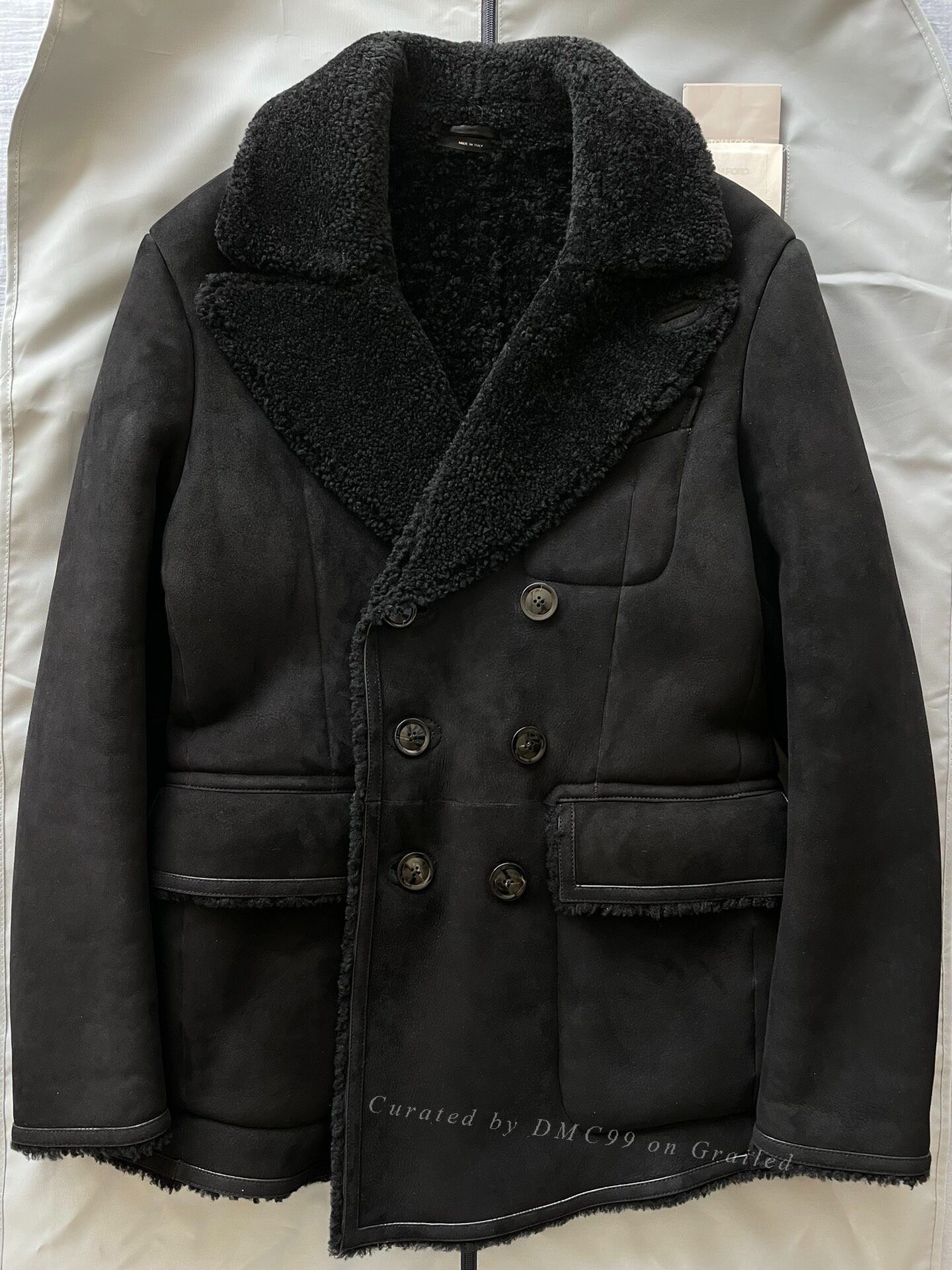Tom Ford TOM FORD 2020FW Shearling Double-Breasted Jacket Size US S / EU 44-46 / 1 - 1 Thumbnail