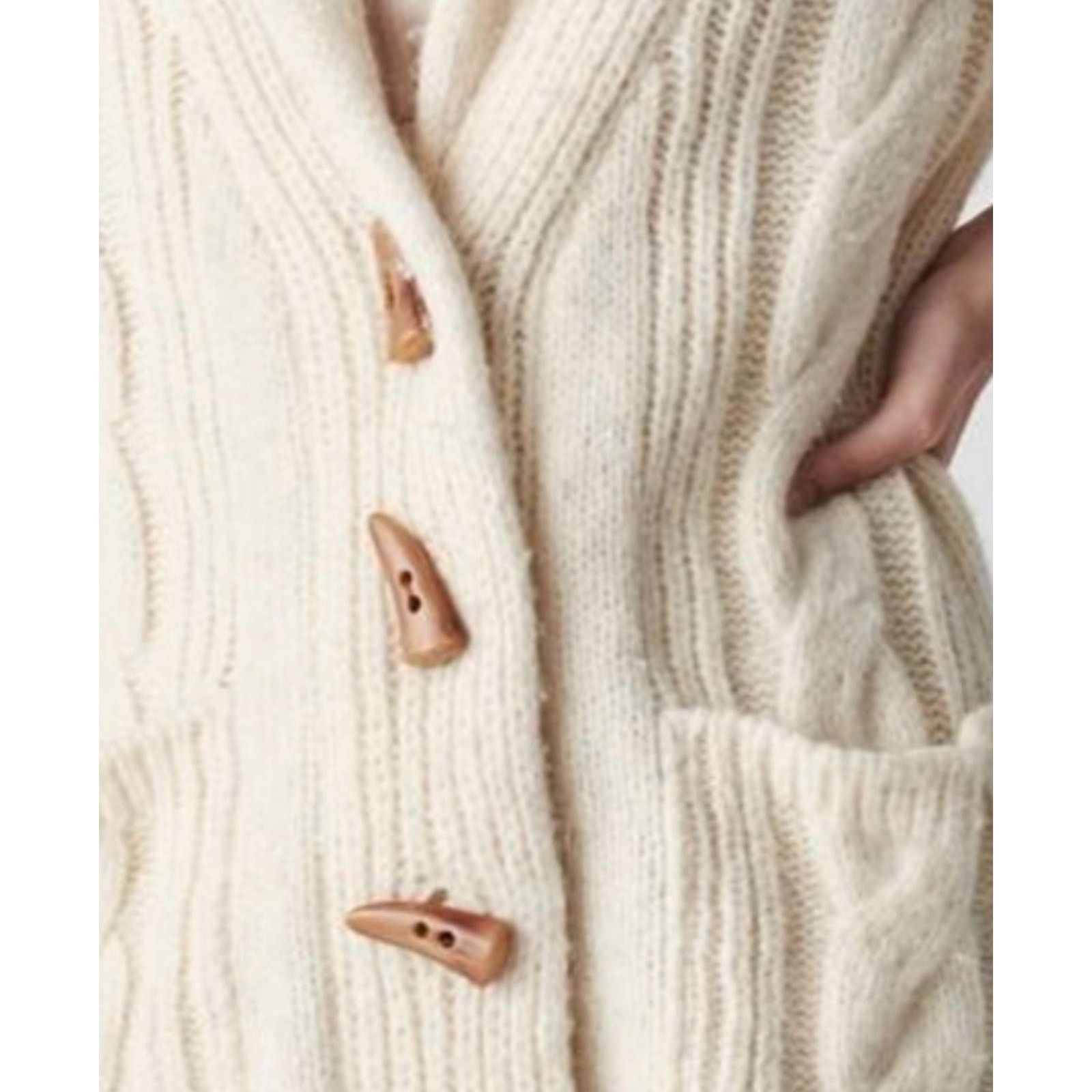 Faherty Faherty Winter Frost Line In Superfine Alpaca Cardigan Wool Size S / US 4 / IT 40 - 4 Thumbnail
