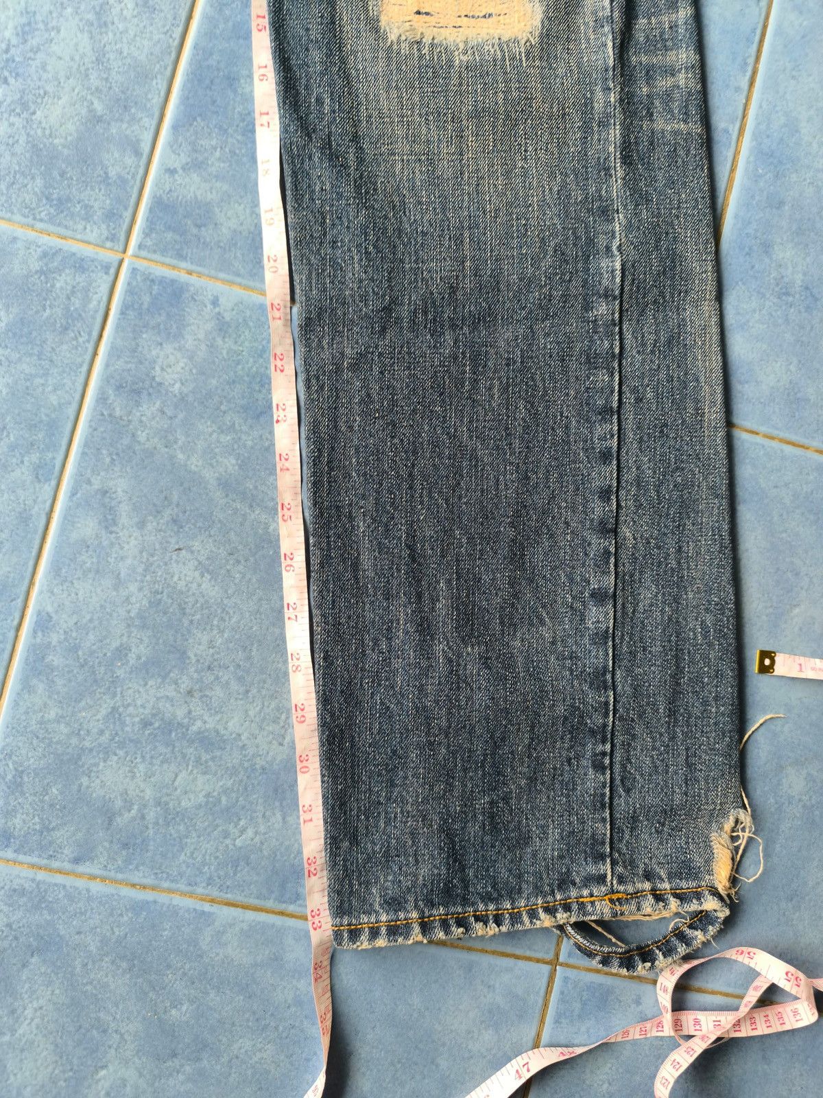 Kapital Johnbull Kojima Japan Kapital Style Patchwork denim Size US 31 - 14 Thumbnail