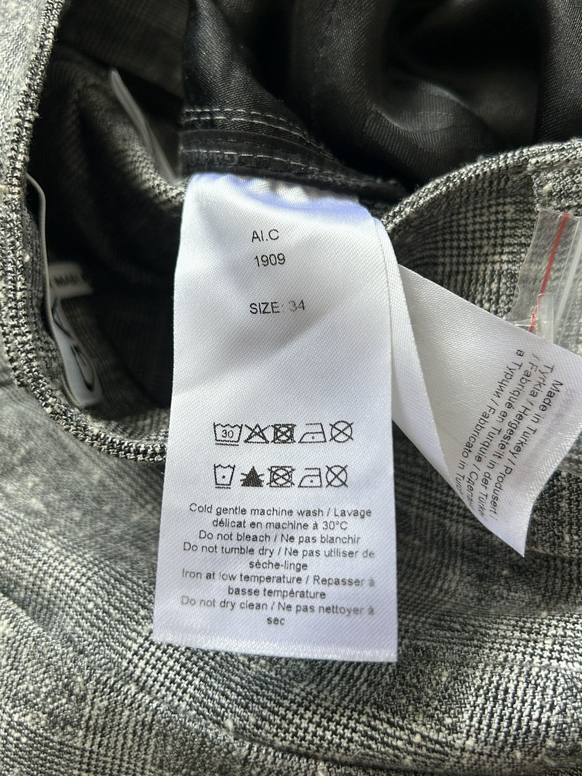 Ganni GANNI Suiting Relaxed Plated Pants Streetwear Size 24" / US 00 / IT 34 - 10 Thumbnail