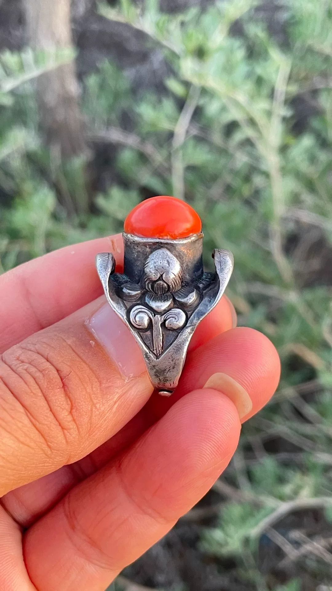 Japanese Brand Tibetan Silver 990 Handmade Ring Size ONE SIZE - 1 Thumbnail