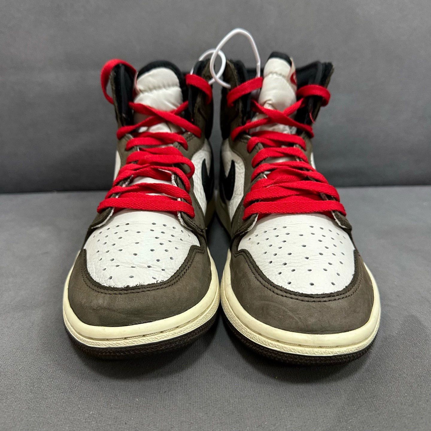 Size 40.5/AJ1 Reverse Swoosh