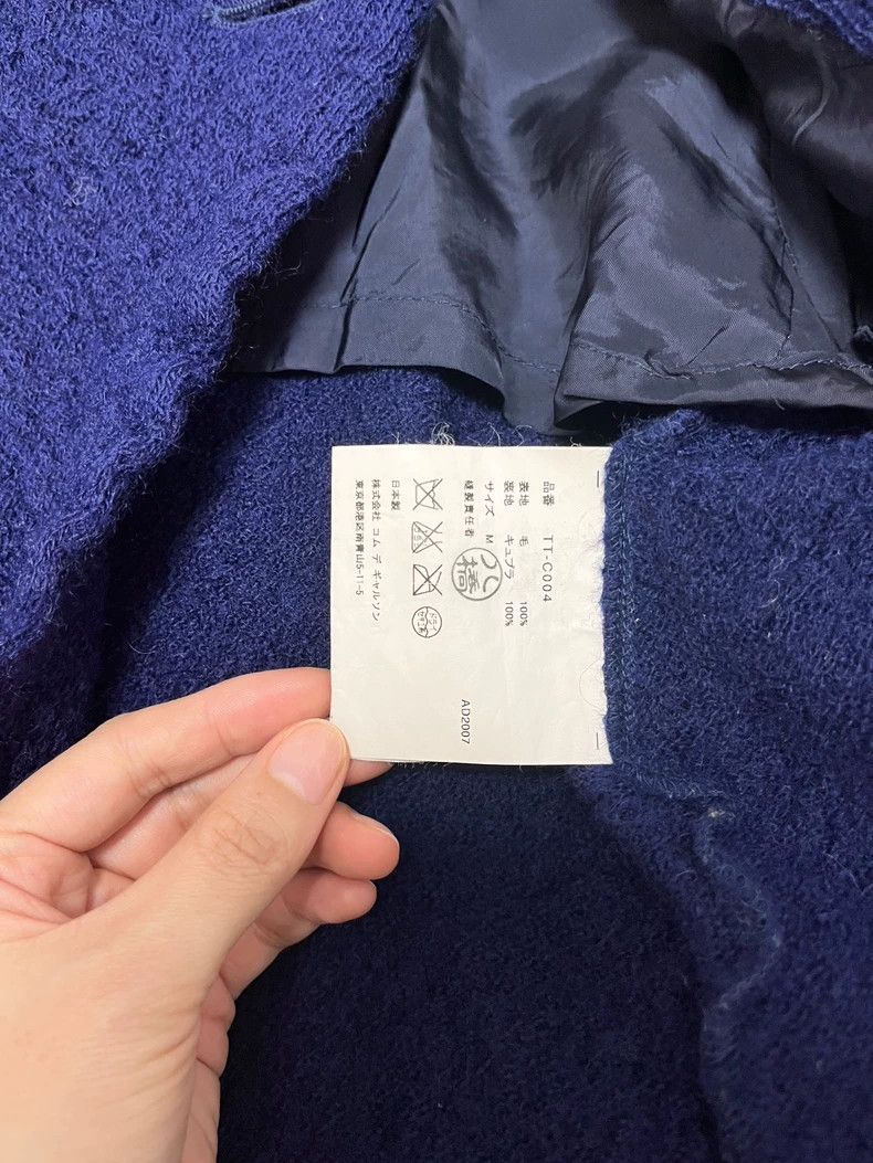Comme des Garcons Comme Des Garcons Navy Jersey wool 100% blazer jacket Size M / US 6-8 / IT 42-44 - 6 Thumbnail