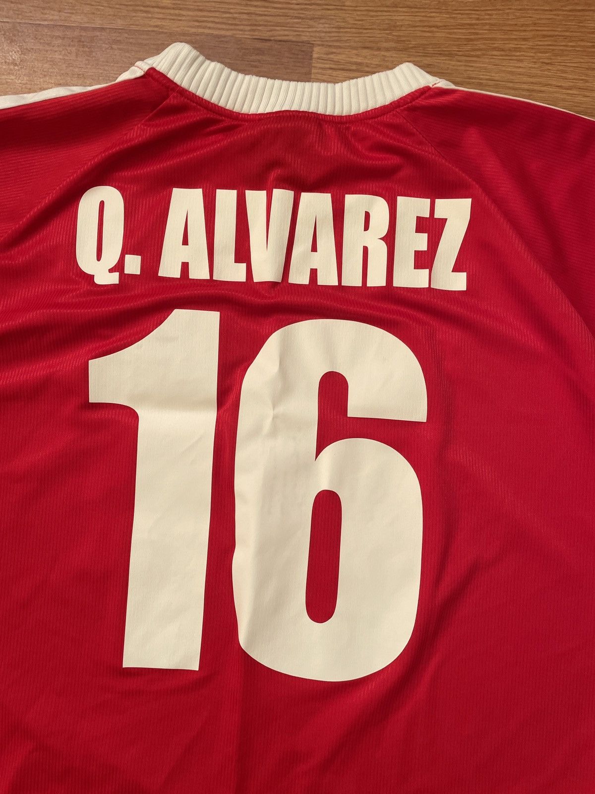 Vintage Villarreal 2000-2001 Kelme Quique Alvarez #16 Jersey t shirt Size US XL / EU 56 / 4 - 16 Thumbnail
