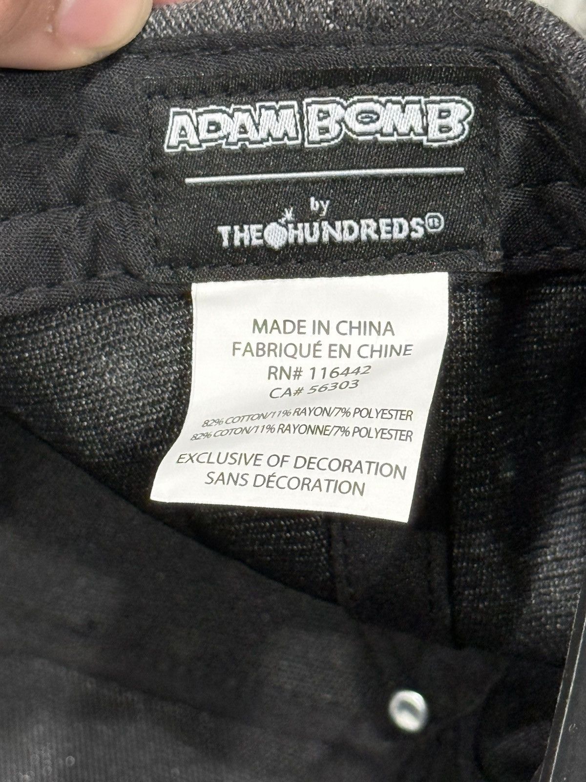 Thrasher × Vintage Vintage ADAM BOMB denim hat Size ONE SIZE - 3 Thumbnail