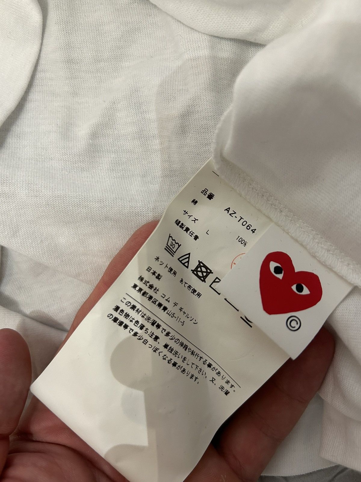Comme des Garcons Comme des garcons t shirt Size US L / EU 52-54 / 3 - 3 Thumbnail