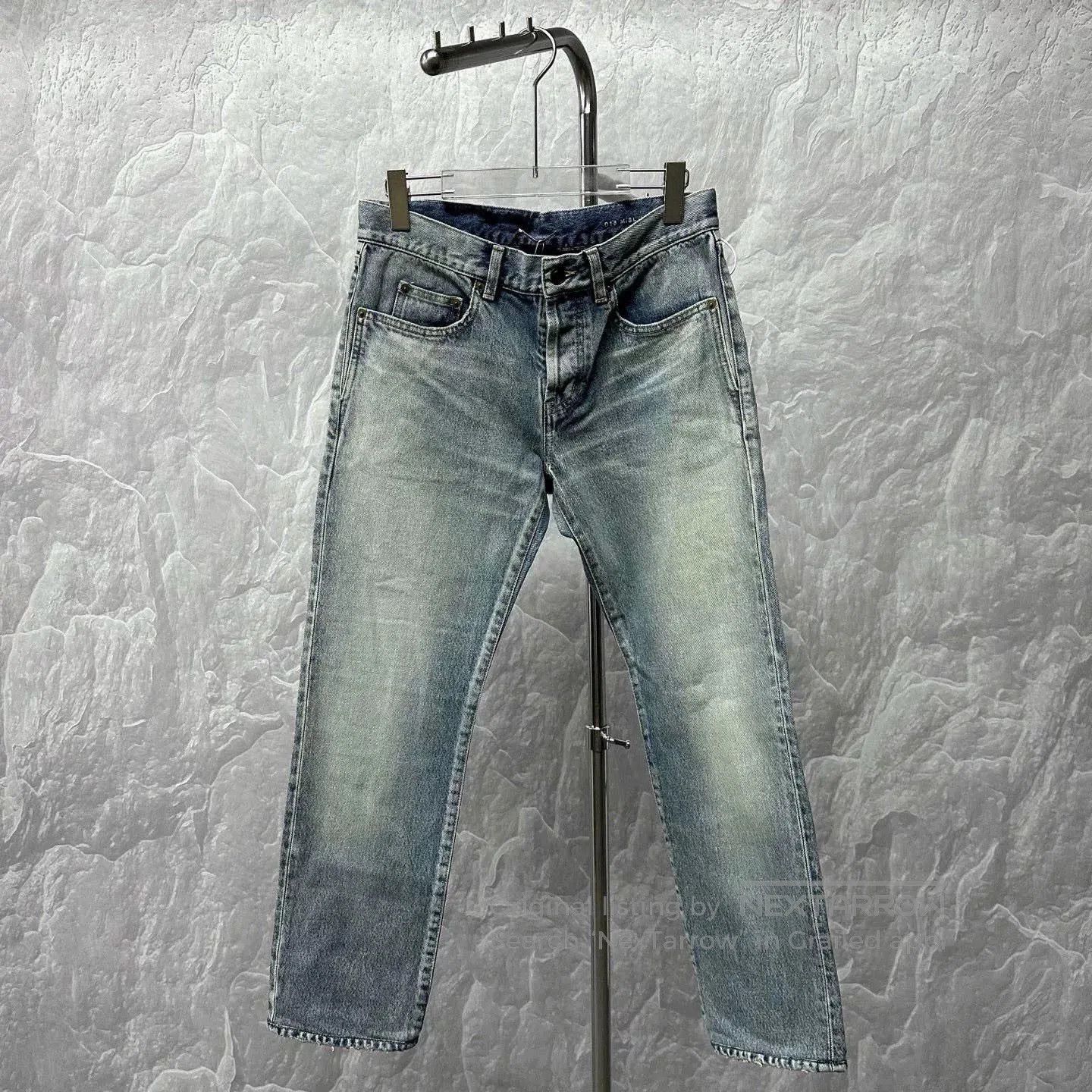 Saint Laurent Paris new saint laurent classic washed denim pants. Size US 29 - 1 Thumbnail