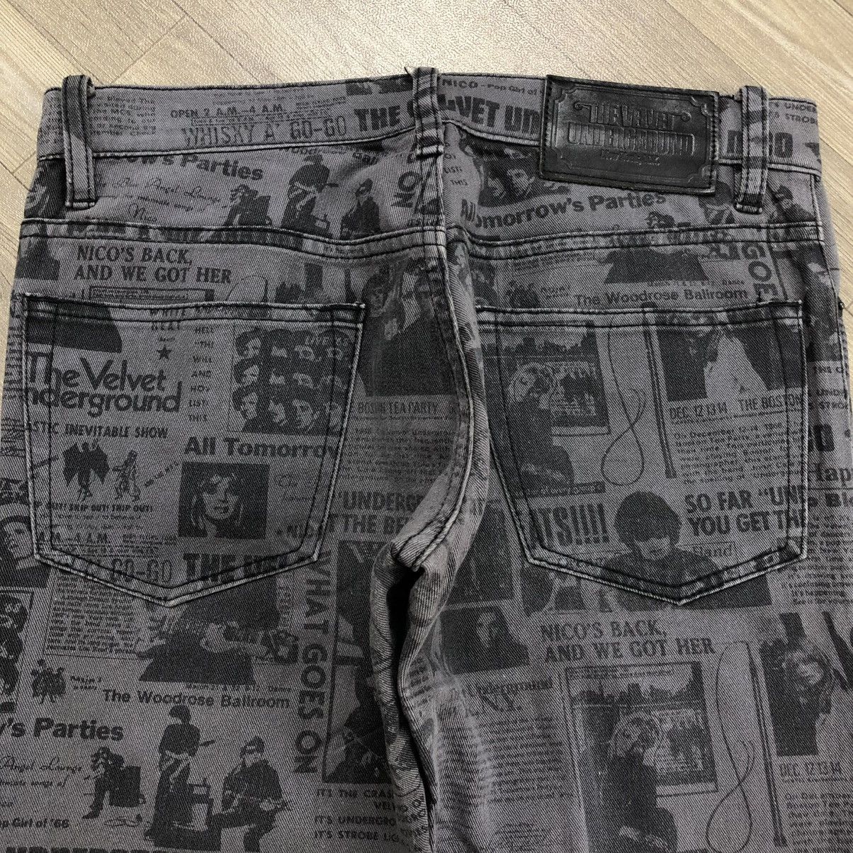 Hysteric Glamour 2000s Hysteric Glamour The Velvet Underground Jeans Size US 28 / EU 44 - 17 Thumbnail