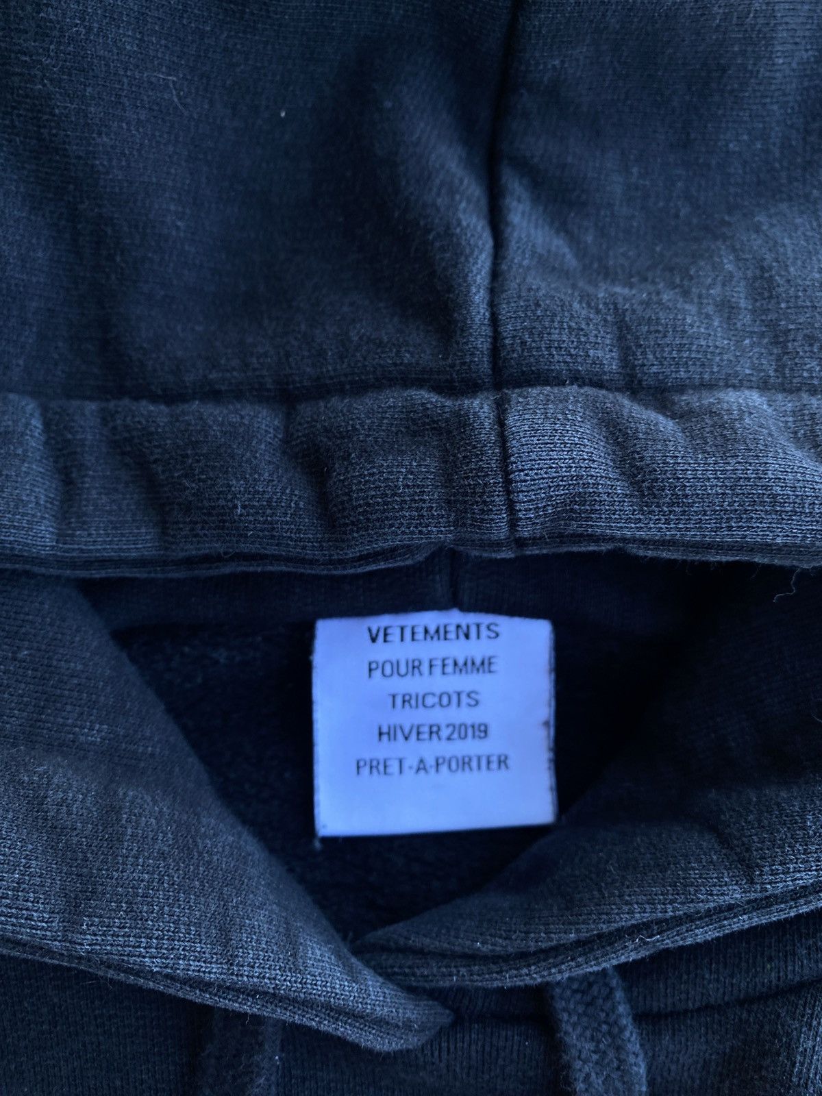 Vetements Vetements Friday Hoodie Sleeve Embroidered Logo Size US XS / EU 42 / 0 - 5 Thumbnail