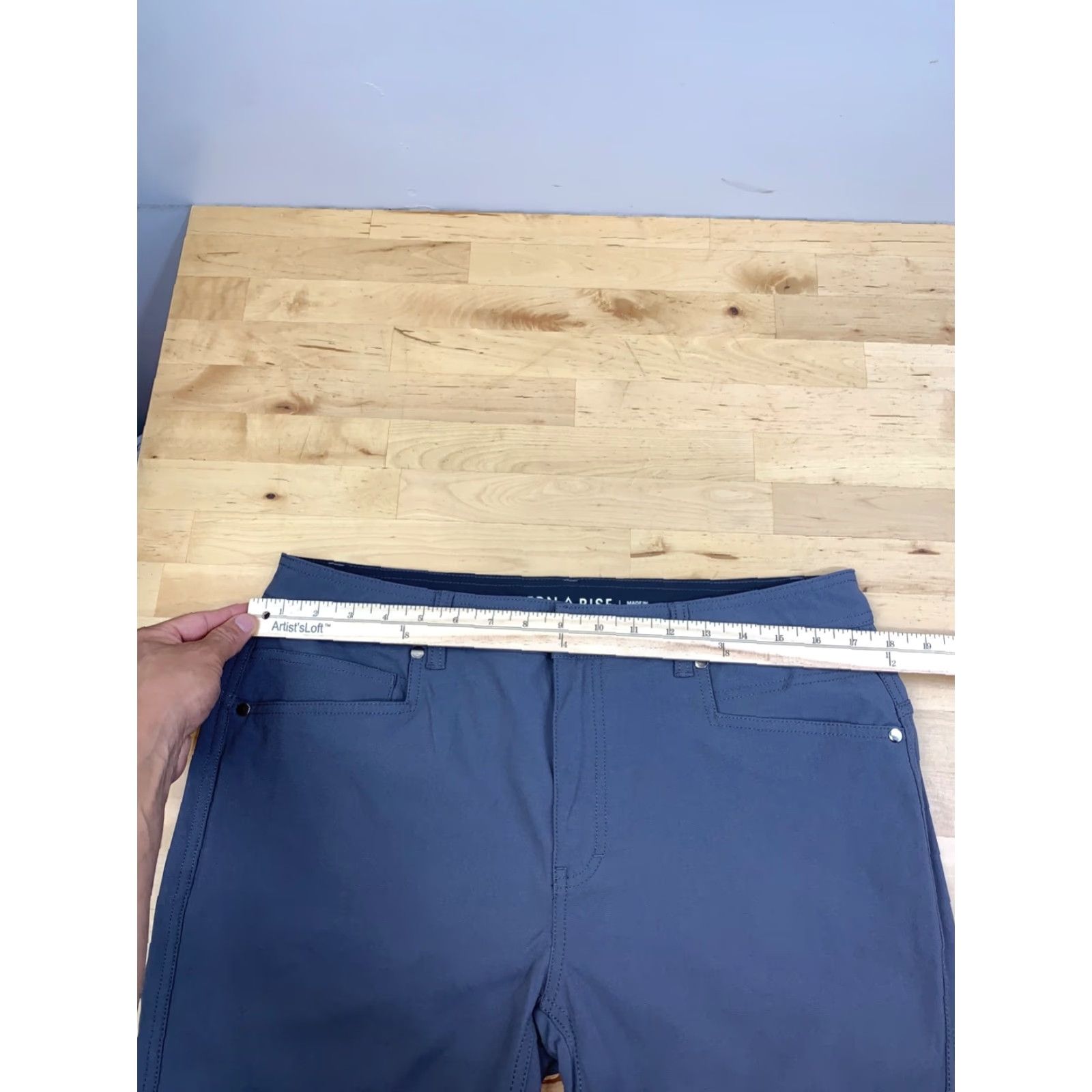 Vintage Western Rise Evolution Pants Men 34x30 Gray Casual Outdoor Travel 11933 Size US 34 / EU 50 - 6 Thumbnail