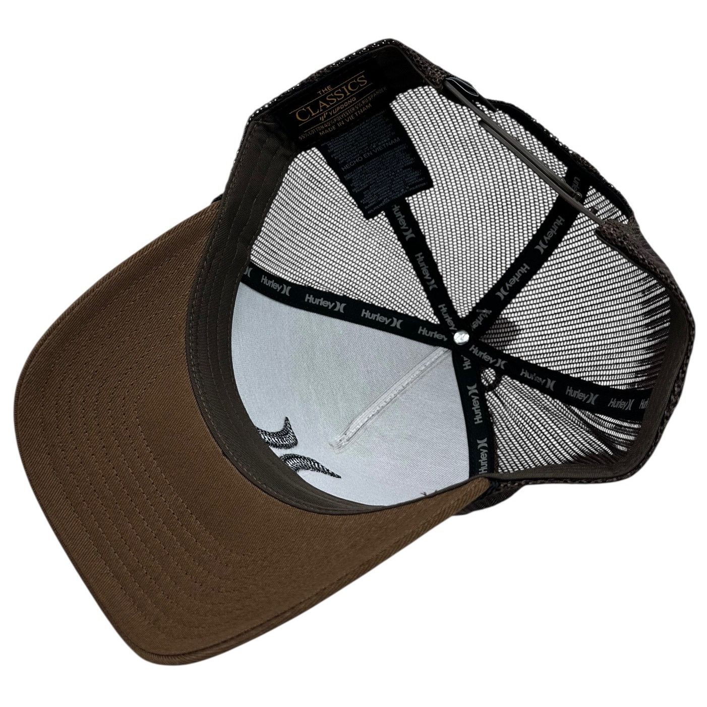 Hurley Hurley Trucker Hat High Icon Mesh Snapback Cap in Brown Size ONE SIZE - 4 Thumbnail