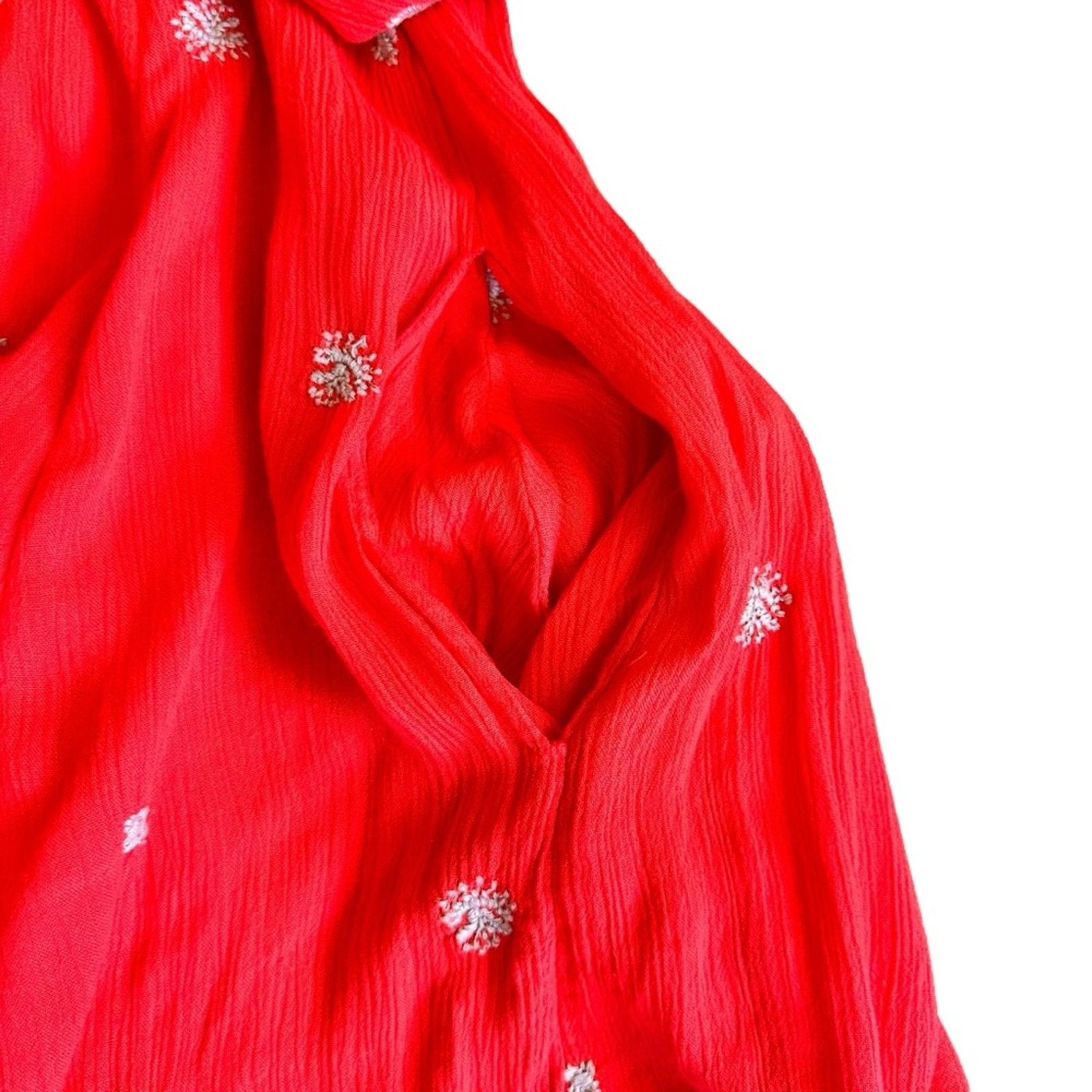 Free People Free People Sweet Tennessee Dress – Red – Size S – EUC Size S / US 4 / IT 40 - 10 Thumbnail