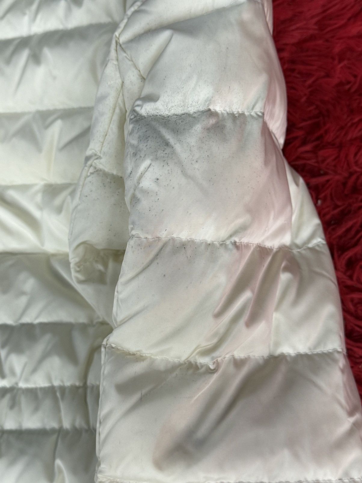 Moncler whitish beige moncler coat Size US S / EU 44-46 / 1 - 7 Thumbnail