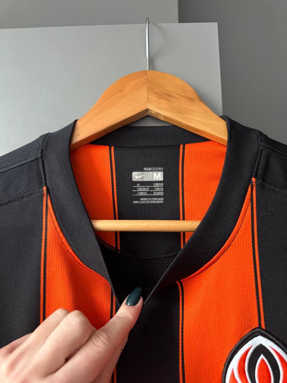 Nike Shakhtar Donetsk 2009 Home Player Issue Long Sleeve Jersey Size US M / EU 48-50 / 2 - 3 Thumbnail