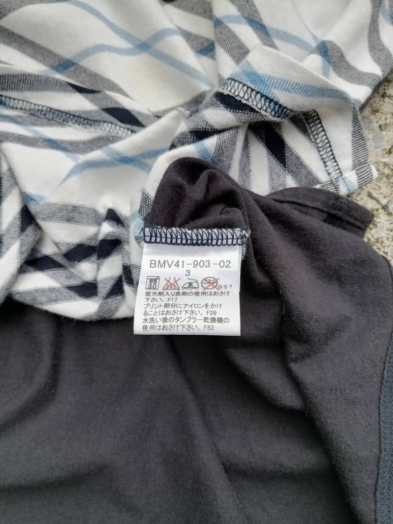 Burberry × Japanese Brand Burberry Black Label Plaid Tee Size US M / EU 48-50 / 2 - 6 Thumbnail