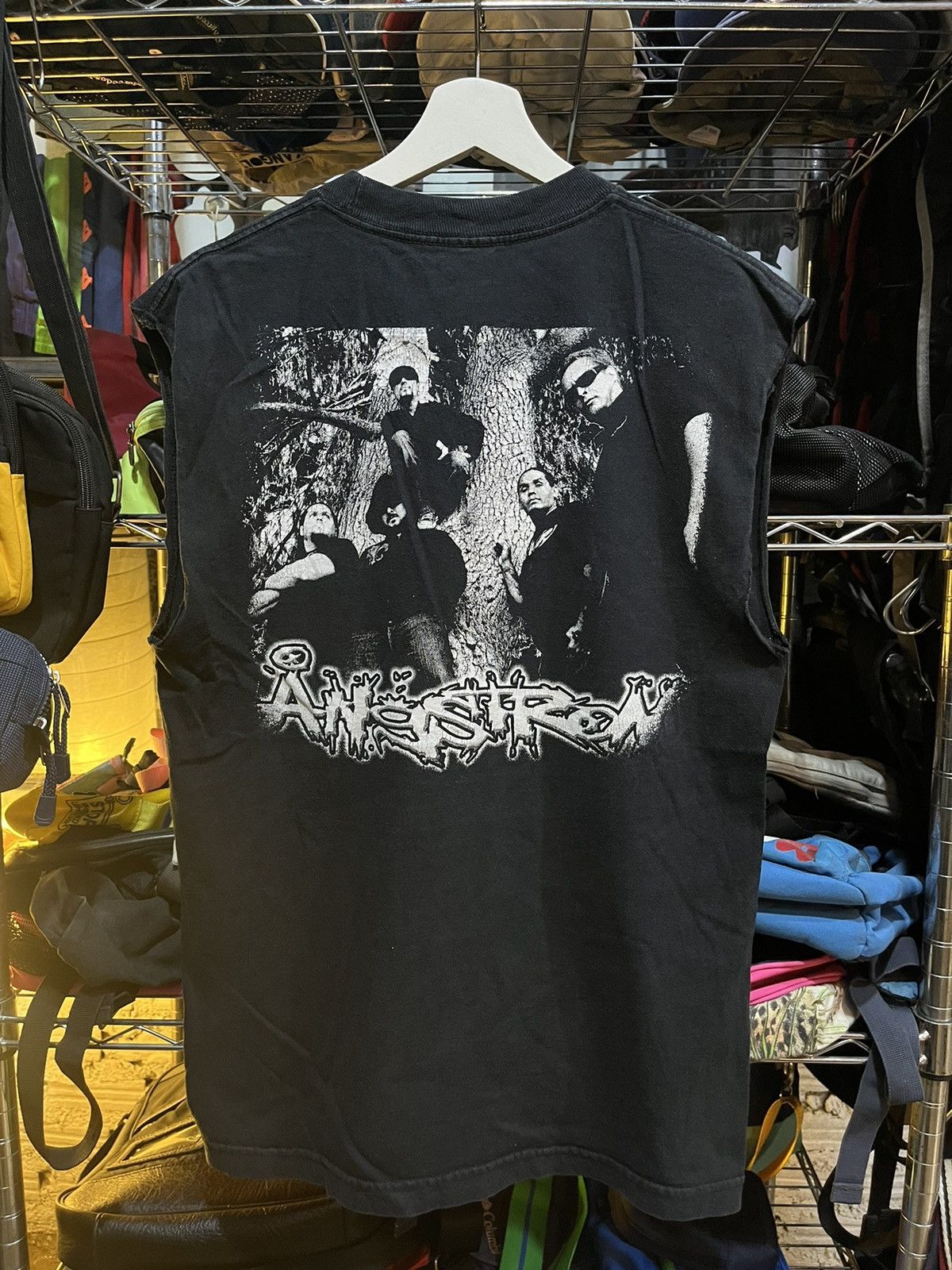 Band Tees × Vintage Angstrom Death Metal Band Tee Size US M / EU 48-50 / 2 - 1 Thumbnail