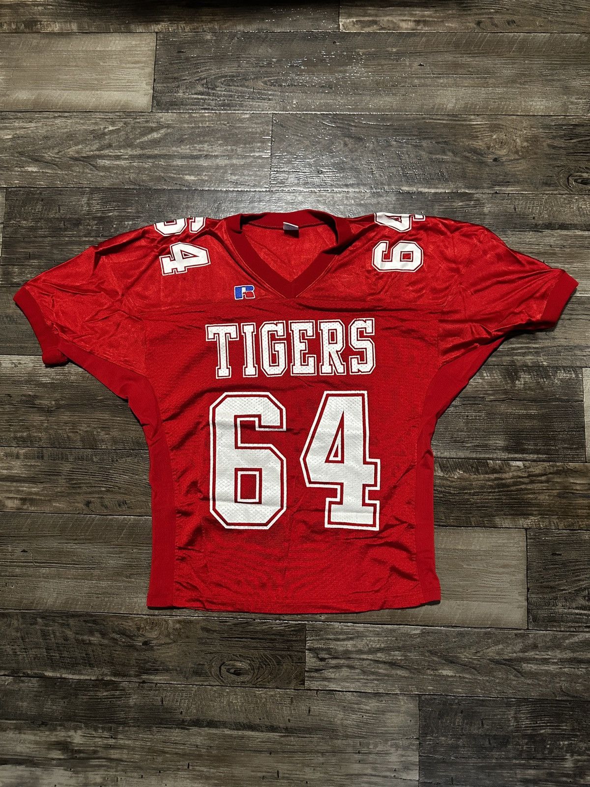 Russell Athletic Vintage 90s Russell Athletic Tigers Jersey Size US L / EU 52-54 / 3 - 1 Thumbnail