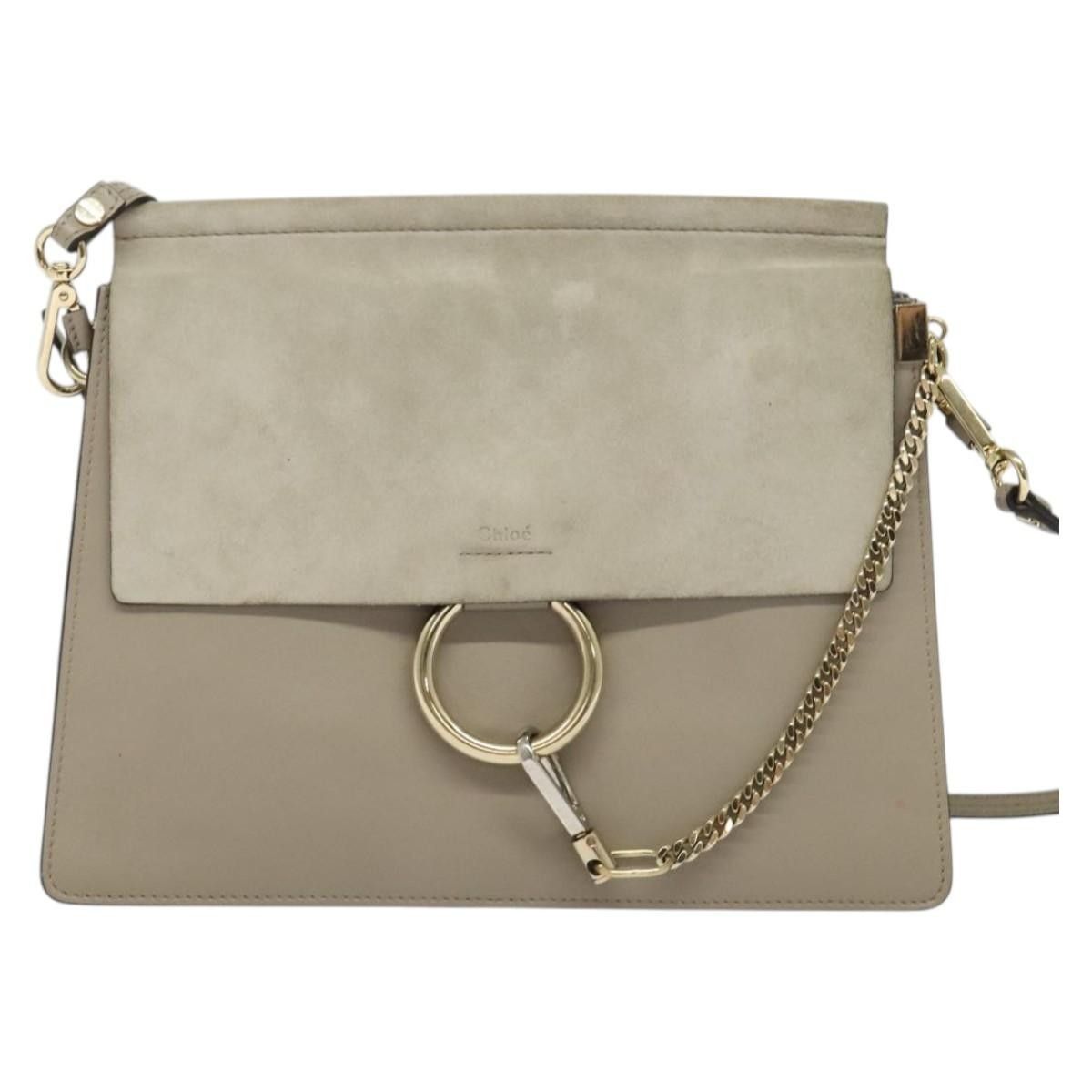 Chloe Chloe Faye Leather and Suede Size ONE SIZE - 1 Thumbnail