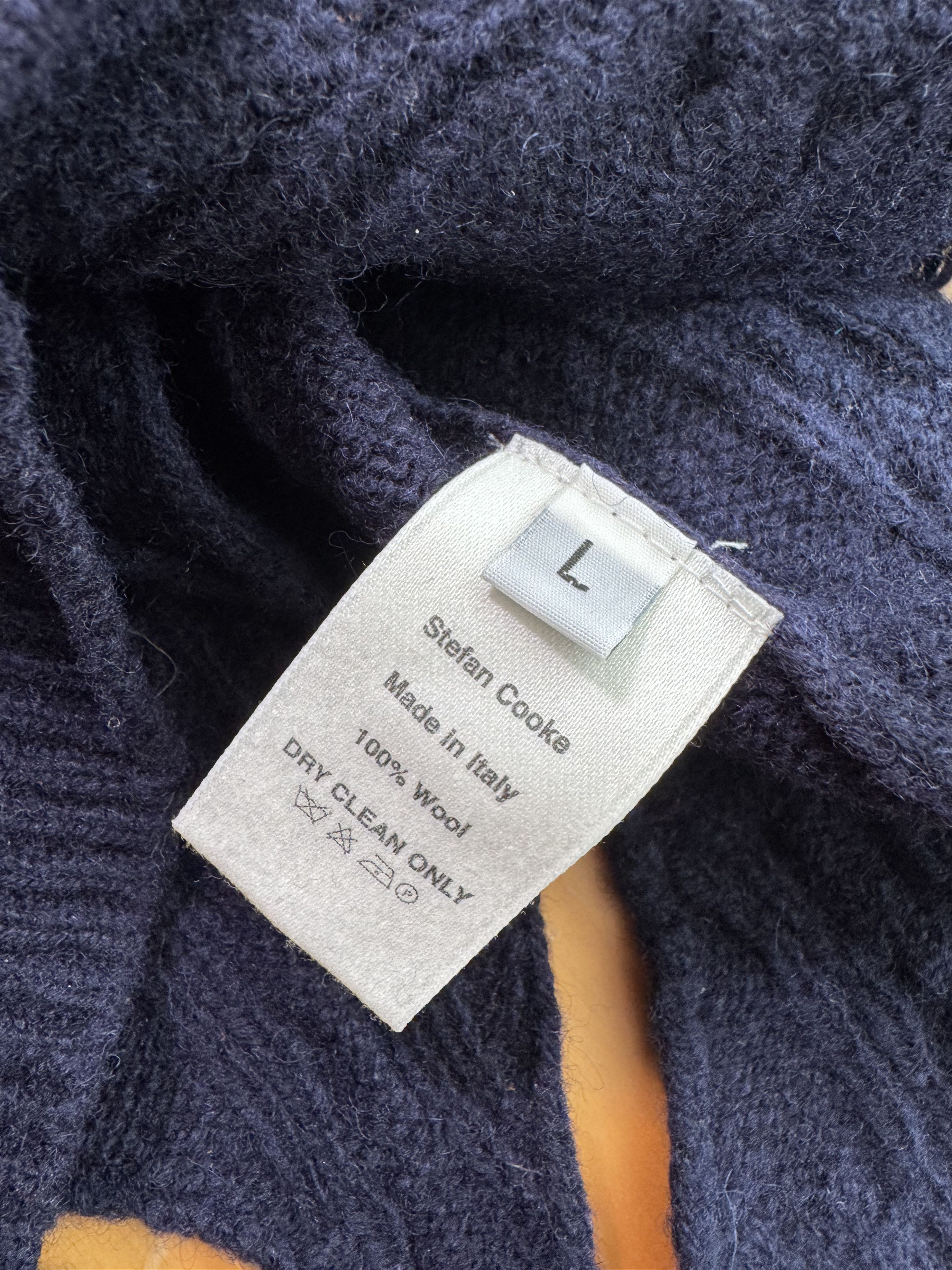Stefan Cooke Stefan Cooke Slash Sweater Size US L / EU 52-54 / 3 - 6 Thumbnail