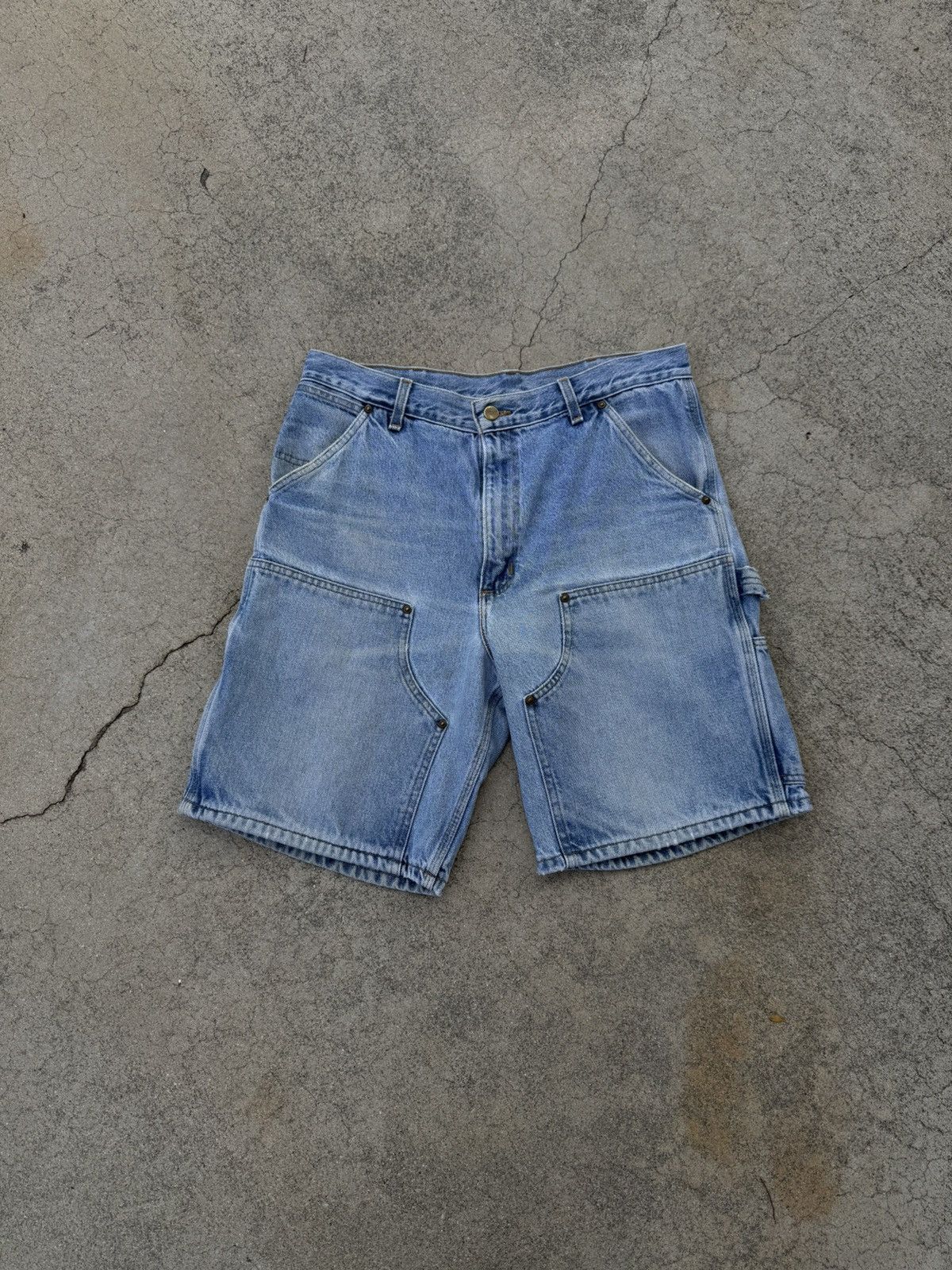 Carhartt Vintage Carhartt Carpenter Shorts Size US 32 / EU 48 - 1 Thumbnail
