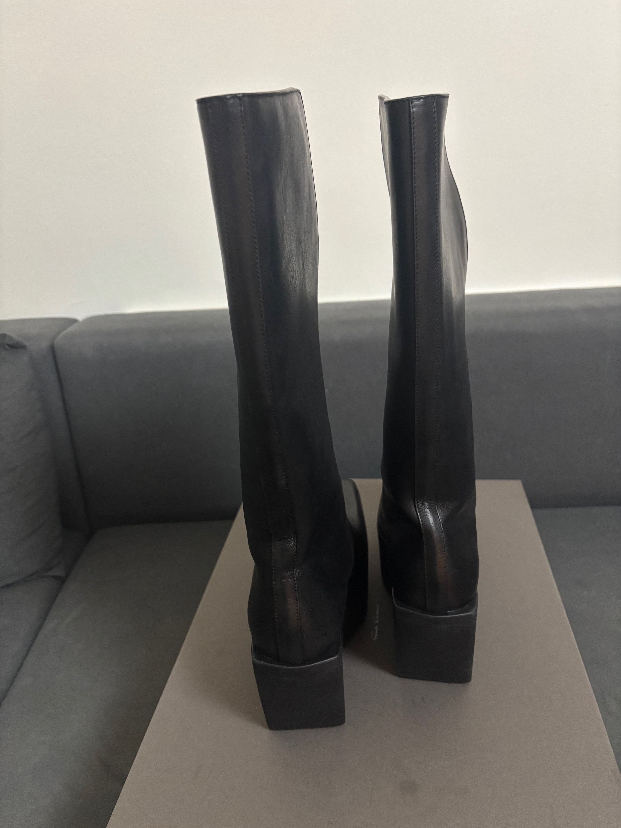 Rick Owens RICK OWENS SLIVER PLATFORM BEATLE Size US 9 / EU 42 - 3 Thumbnail