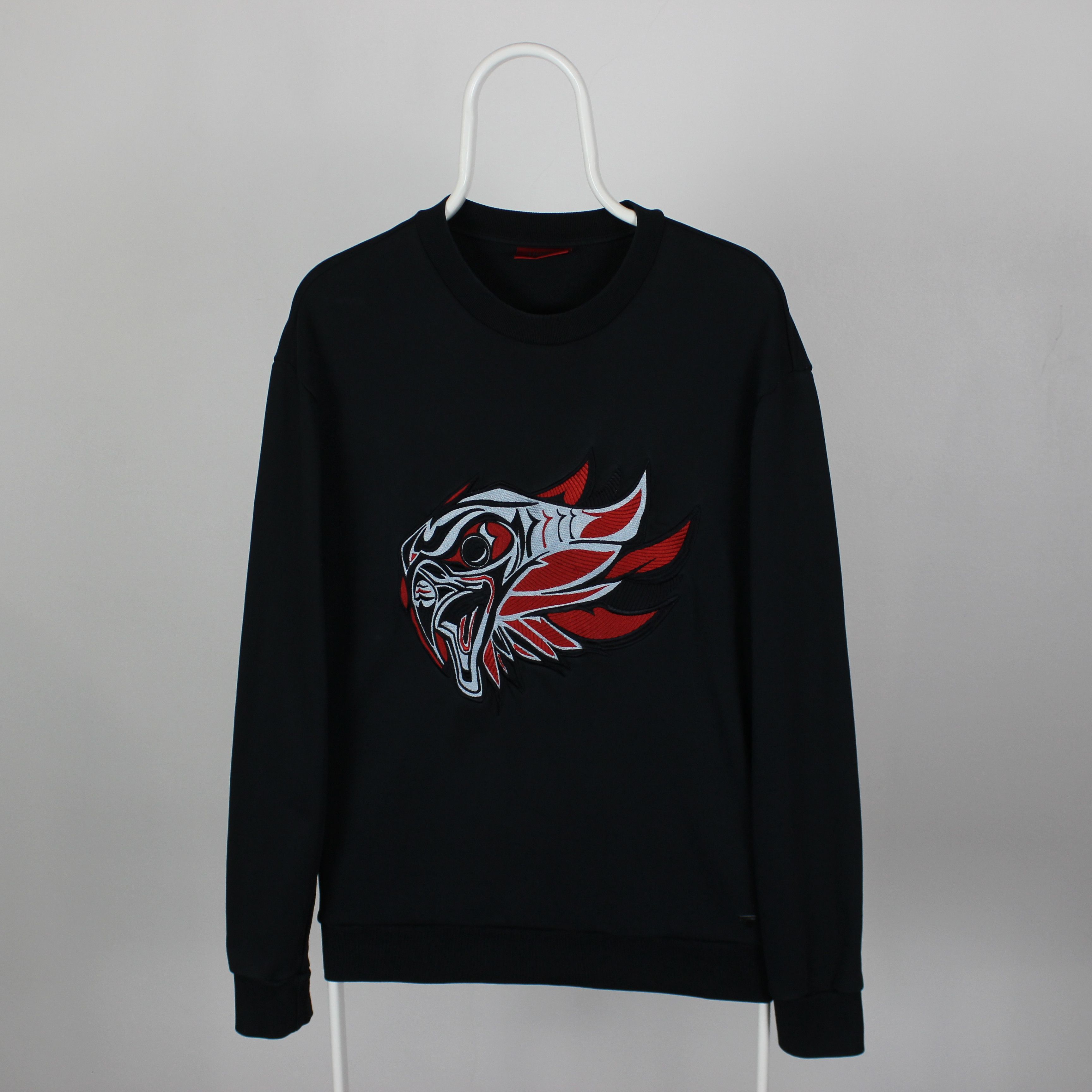 Hugo Boss Hugo Boss sweatshirt men cotton big logo M L Size US L / EU 52-54 / 3 - 2 Thumbnail