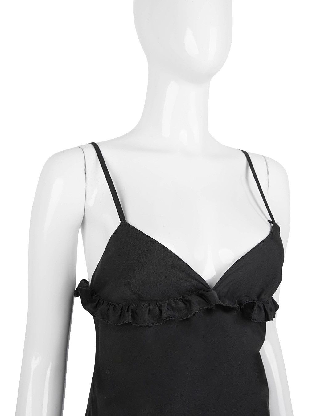Miu Miu Miu Miu S/S1999 Ruffle Bust Dress Size M / US 6-8 / IT 42-44 - 7 Thumbnail
