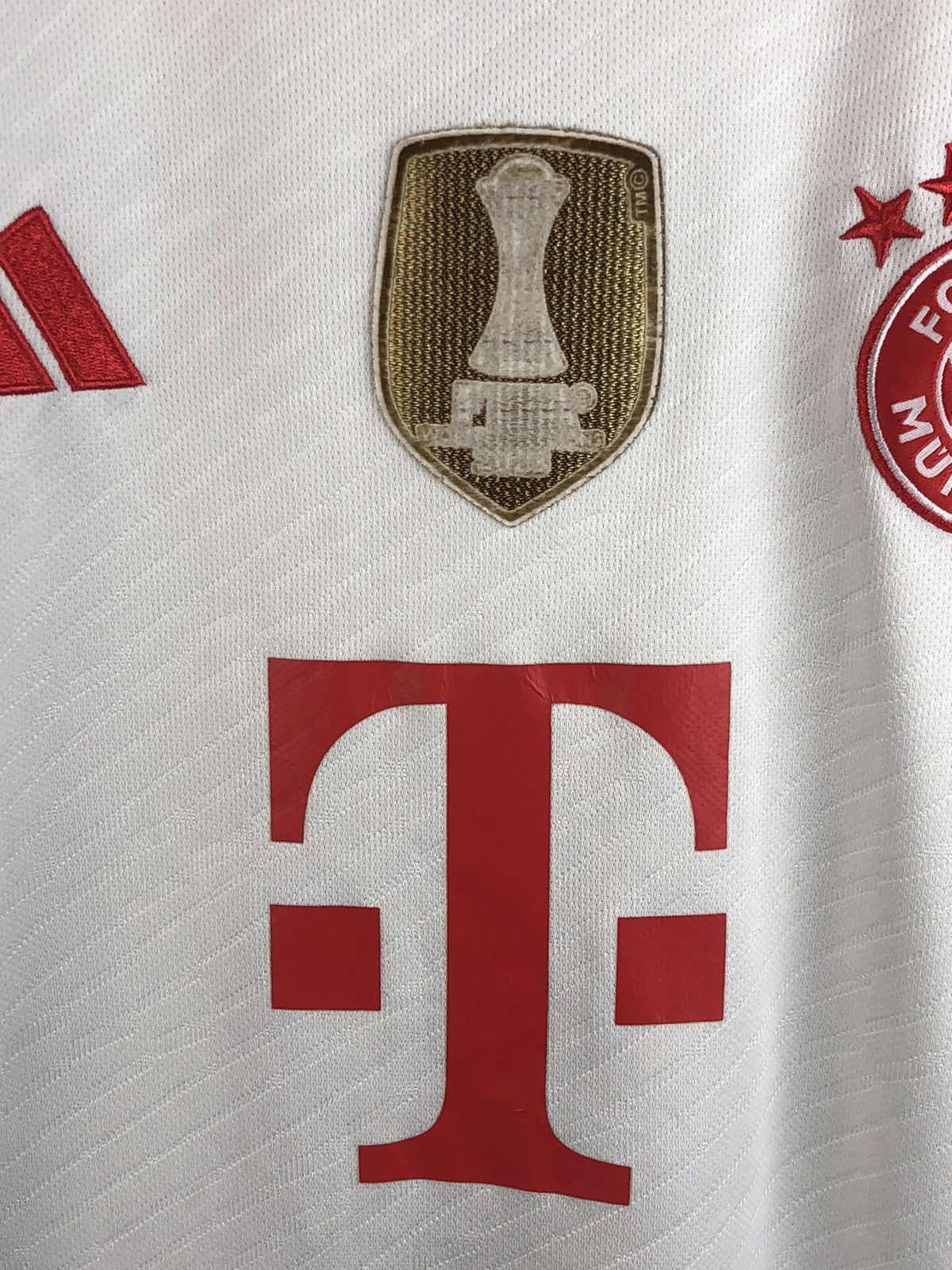 Adidas × Vintage Vintage adidas soccer jersey FC BAYER MUNCHEN large jersey Size US L / EU 52-54 / 3 - 4 Thumbnail