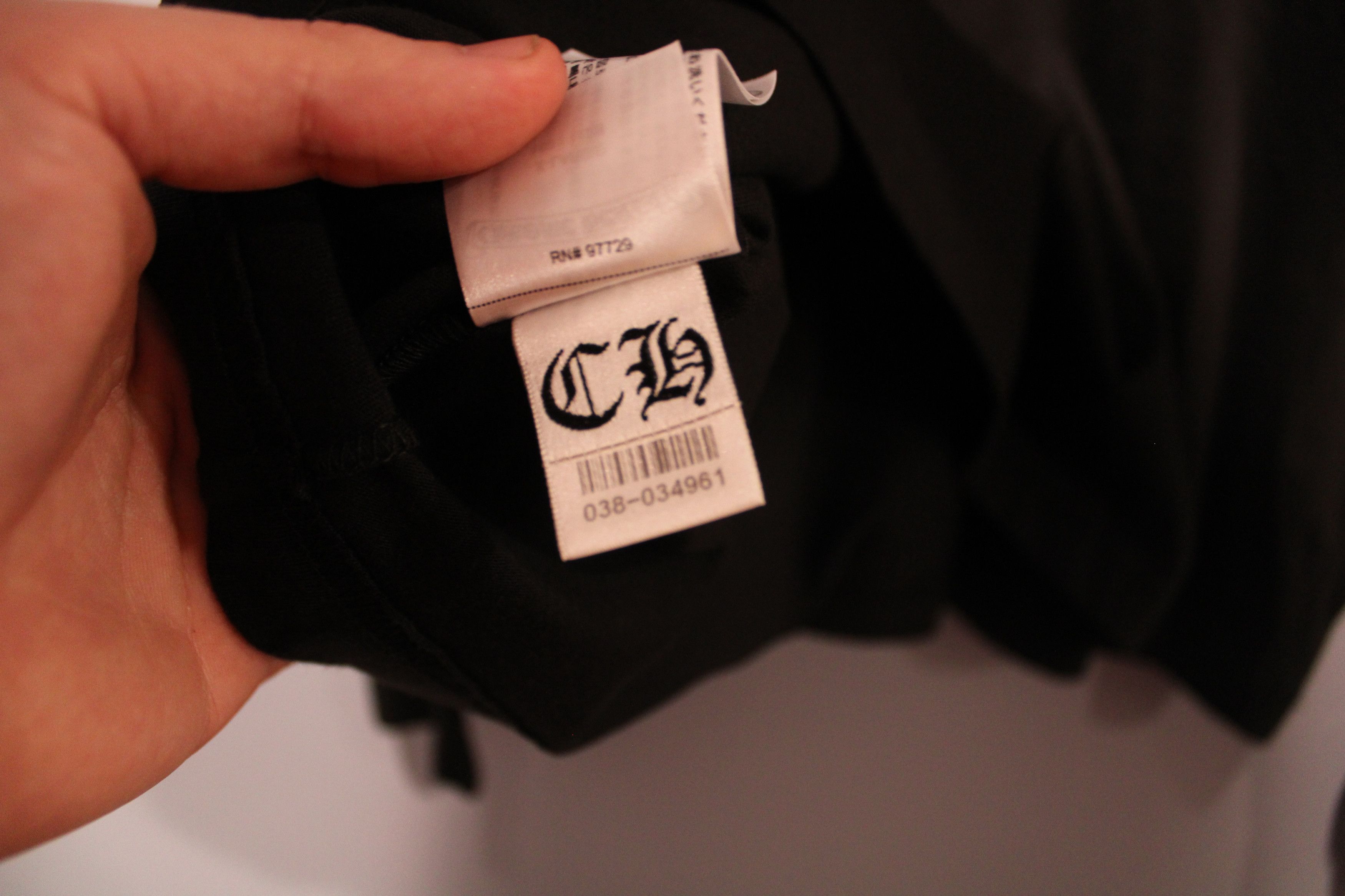 Chrome Hearts CHROME HEARTS SCROLL LABEL FUCK YOU BLACK LONG SLEEVE Size US XL / EU 56 / 4 - 3 Thumbnail
