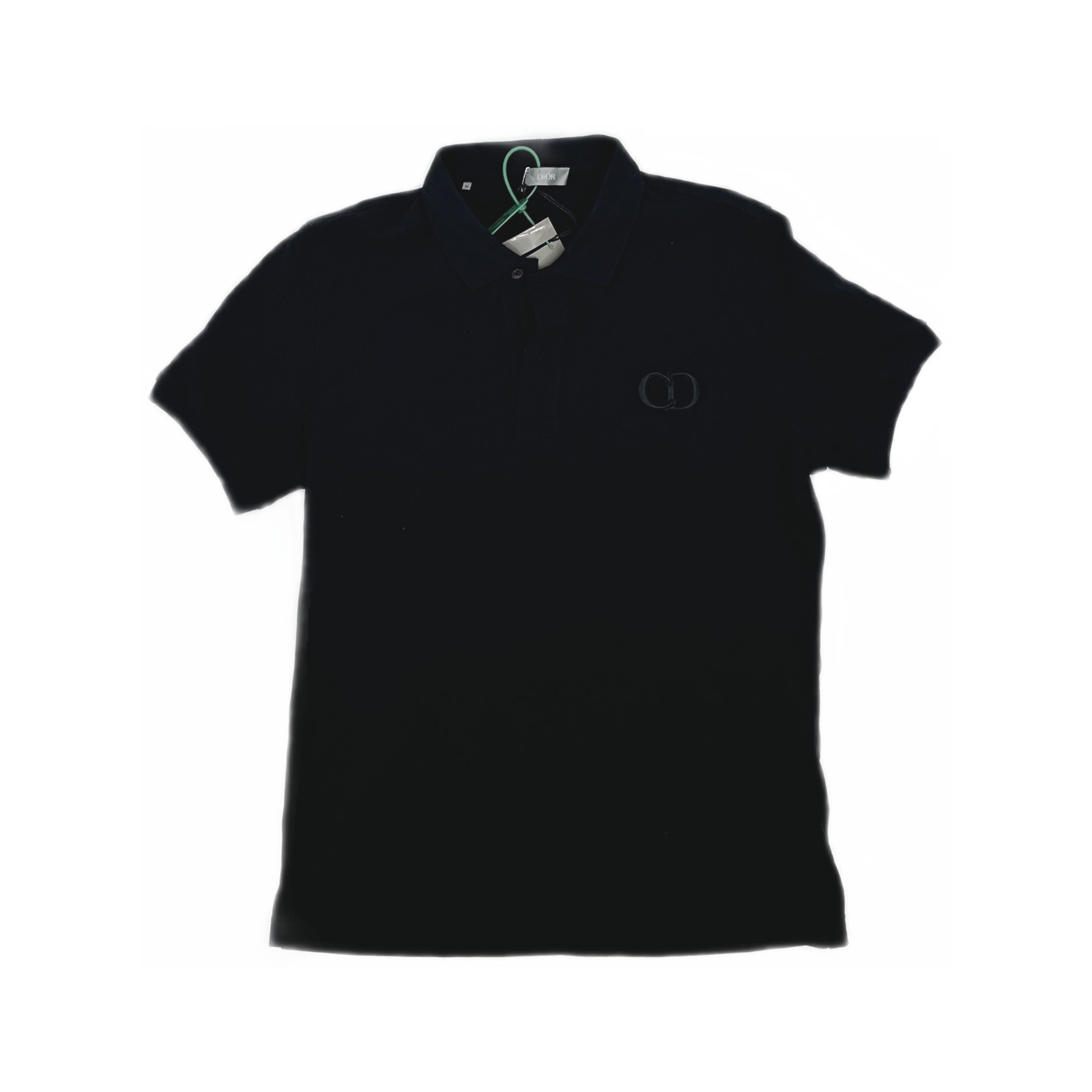 Dior × Stussy Dior x Shawn Stussy Polo Shirt Black | Grailed