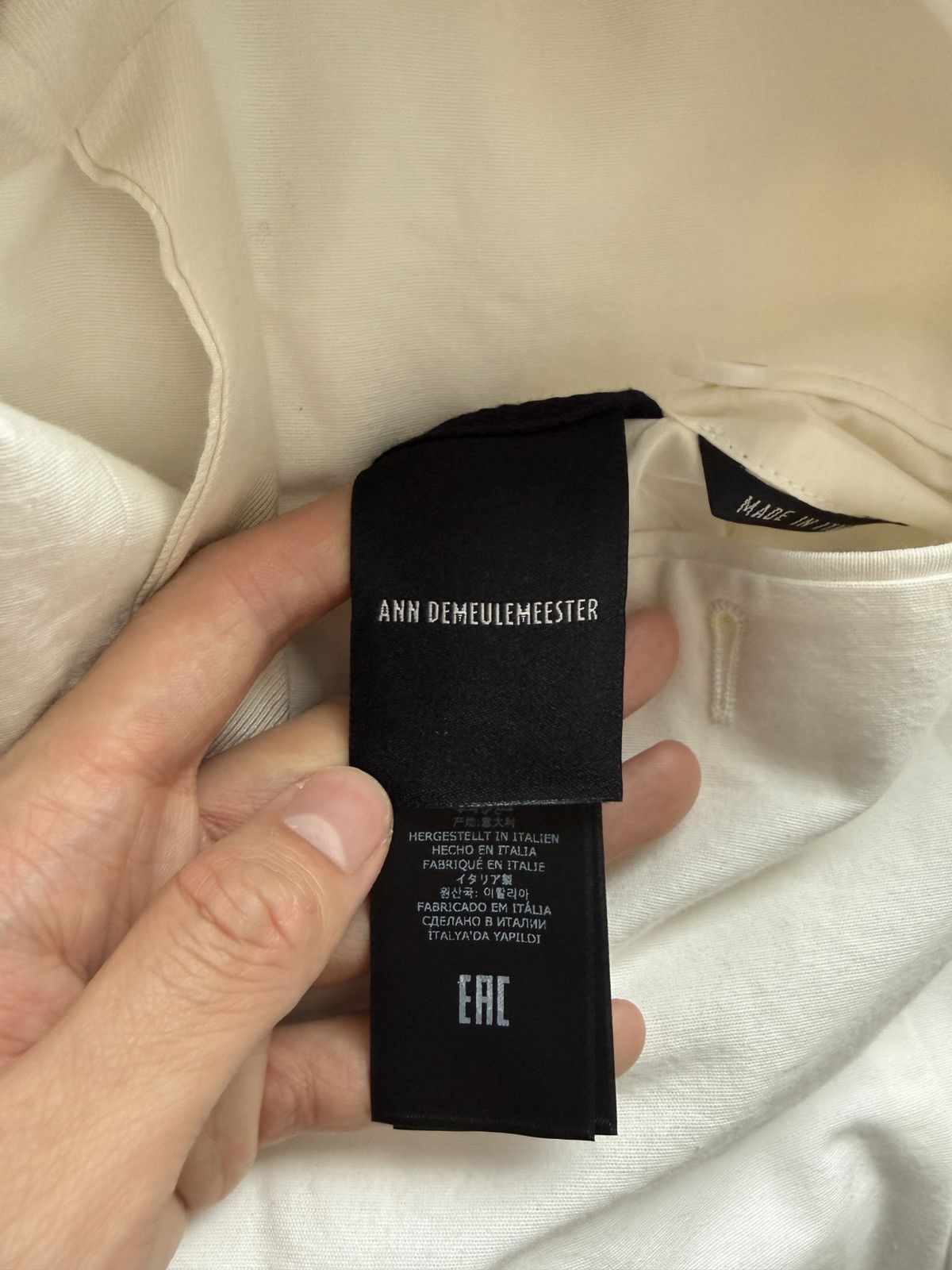 Ann Demeulemeester Ann Demeulemeester Hansteen tailored blazer Size US L / EU 52-54 / 3 - 4 Thumbnail