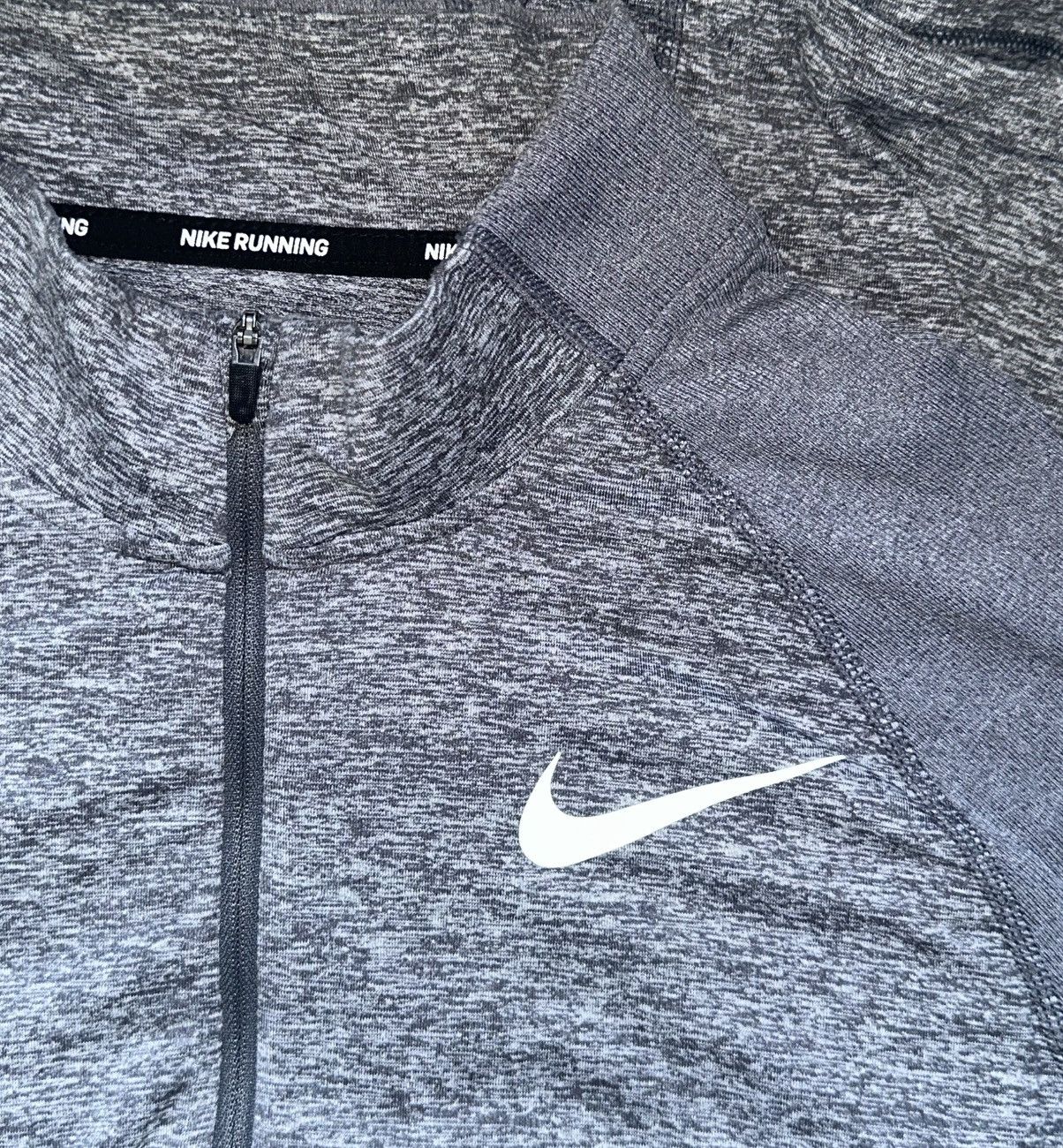 Nike Nike Dri-Fit Element Mens Gray 1/2 Zip Running Shirt Size M Size US M / EU 48-50 / 2 - 5 Thumbnail