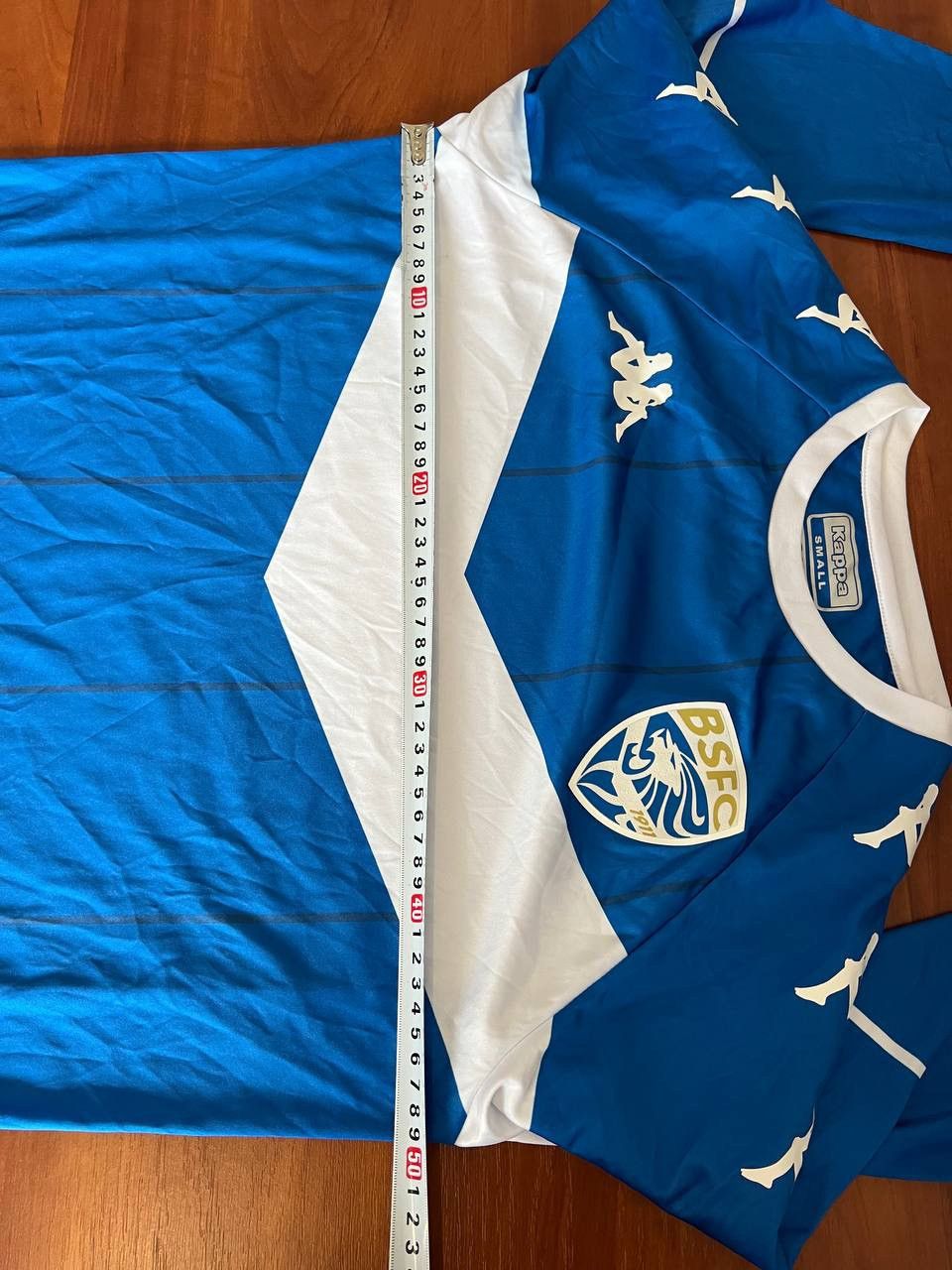Kappa 2021/22 BRESCIA FC HOME SOCCER JERSEY FOOTBALL SHIRT SIZE S Size US S / EU 44-46 / 1 - 18 Thumbnail