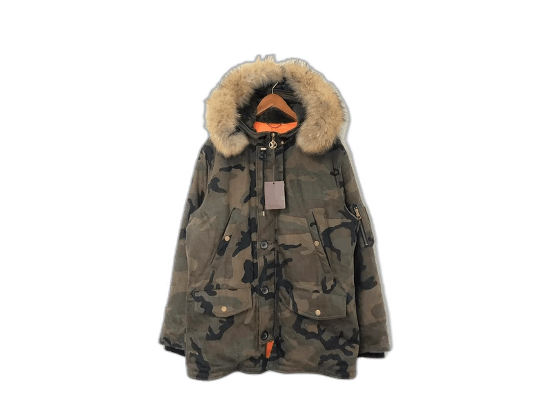 Louis Vuitton Louis Vuitton Supreme Camouflage Fur Jacket Size US L / EU 52-54 / 3 - 1 Thumbnail