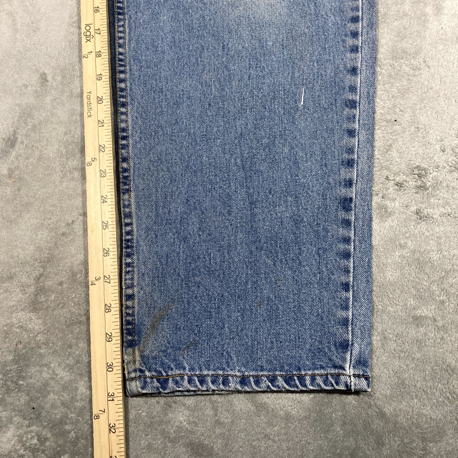 Levi's VINTAGE Levi's 560 Jeans Men’s 36x31 Blue Denim Comfort Fit Baggy 90s USA Y2k Straight Jeans Mens Size US 36 / EU 52 - 4 Thumbnail