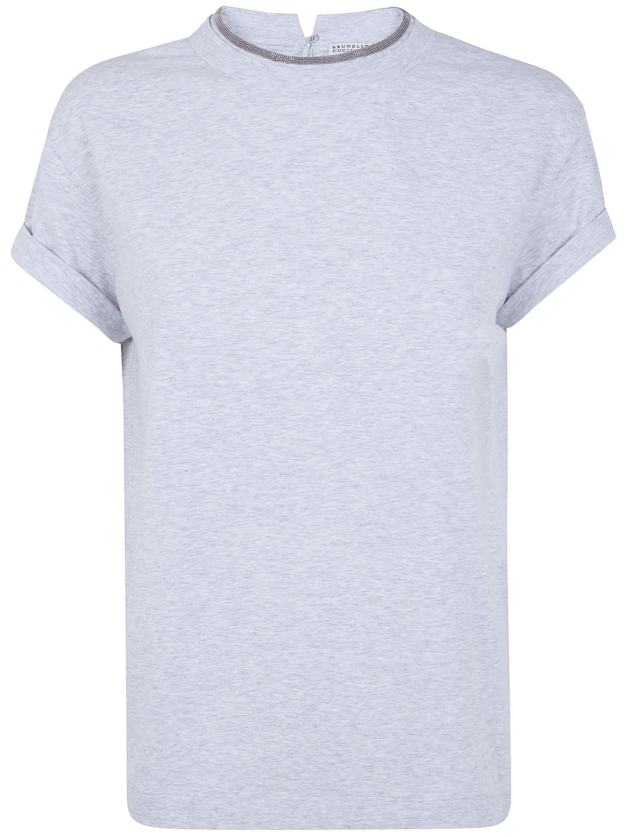 Brunello Cucinelli ROUND NECK T-SHIRT Size XL / US 12-14 / IT 48-50 - 1 Thumbnail
